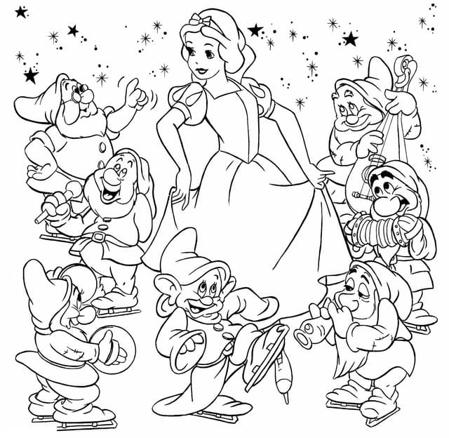 1528341360_Snow White_Coloring_Pages_From_Brooklyn A4