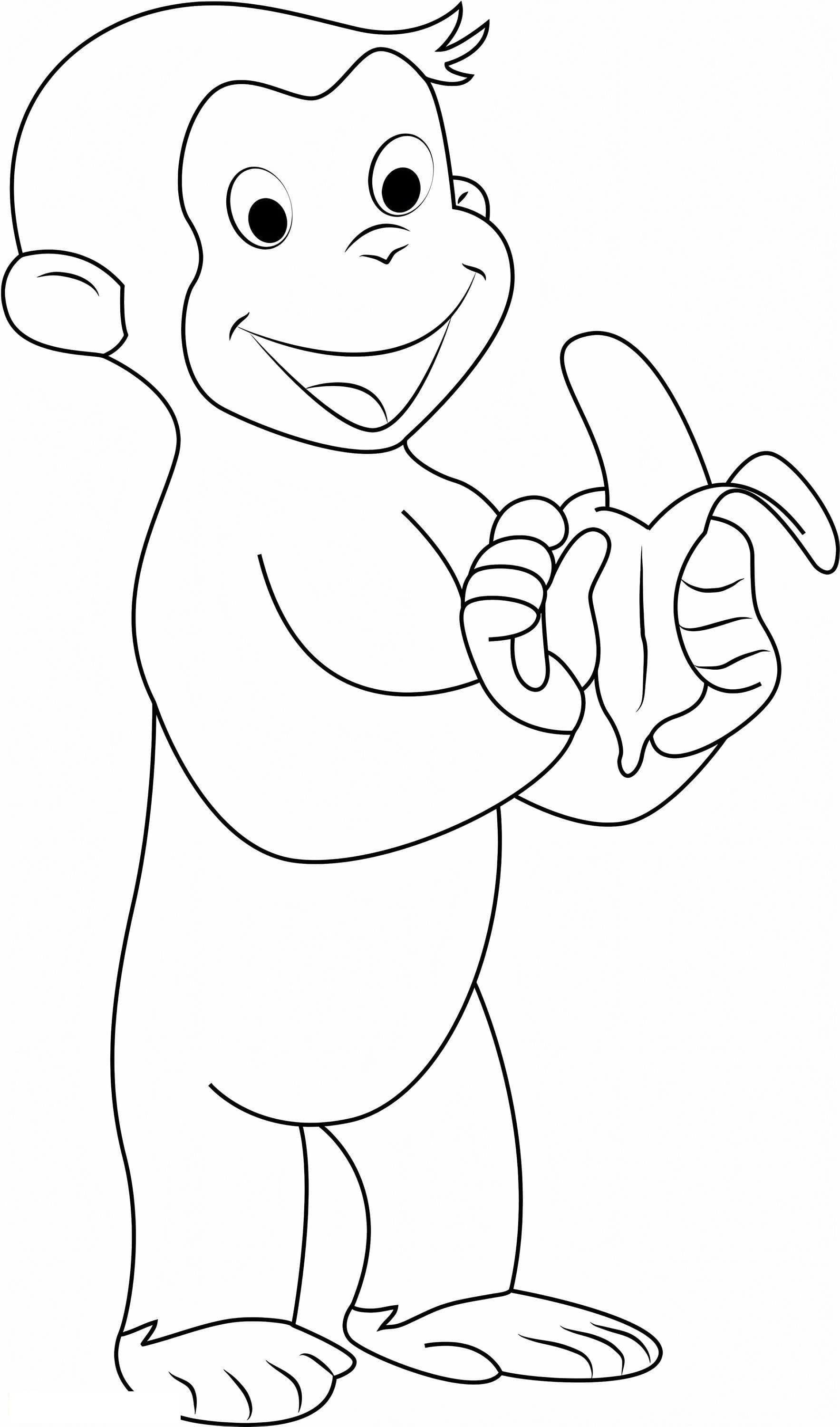 Curious George Eating Banana1