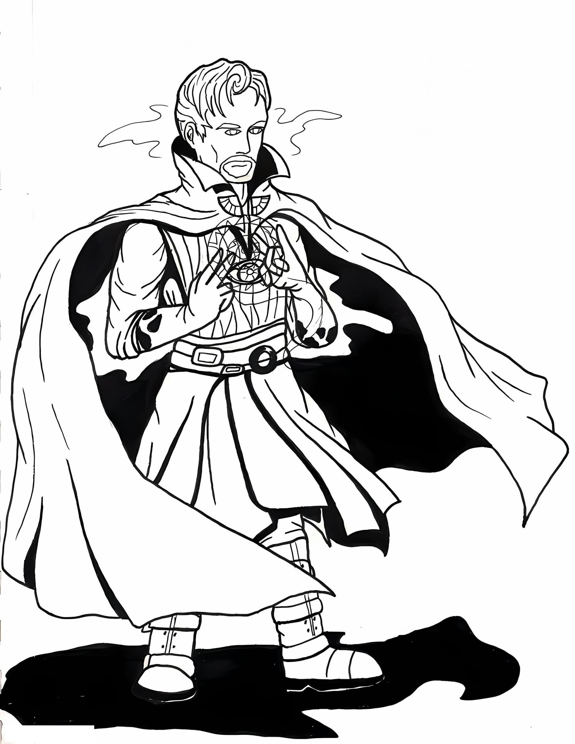 1547265020 Inktober Ink Doctor Strange Von Meetjohndoe Dbsmxw5