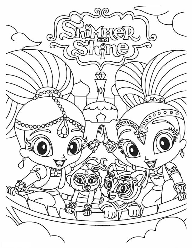 1571627117 Shimmer And Shine Freebies Cartoon Ideas