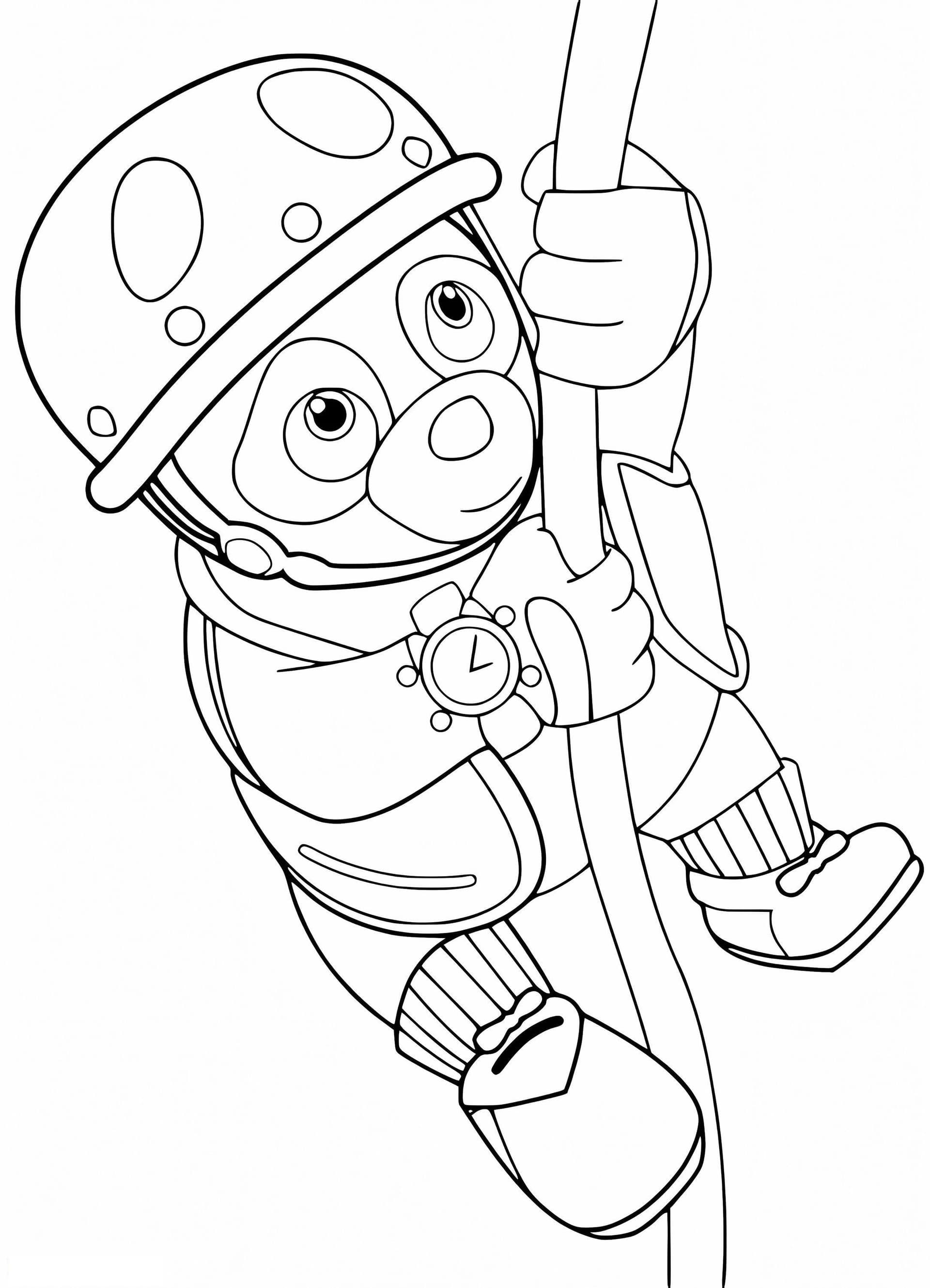 Agent Oso To Color