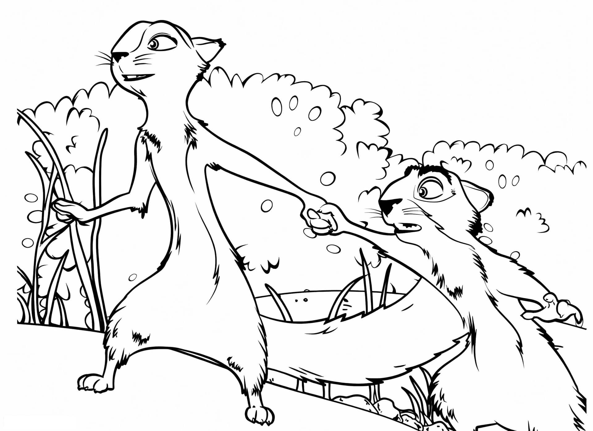 Andie Und Surly Aus The Nut Job