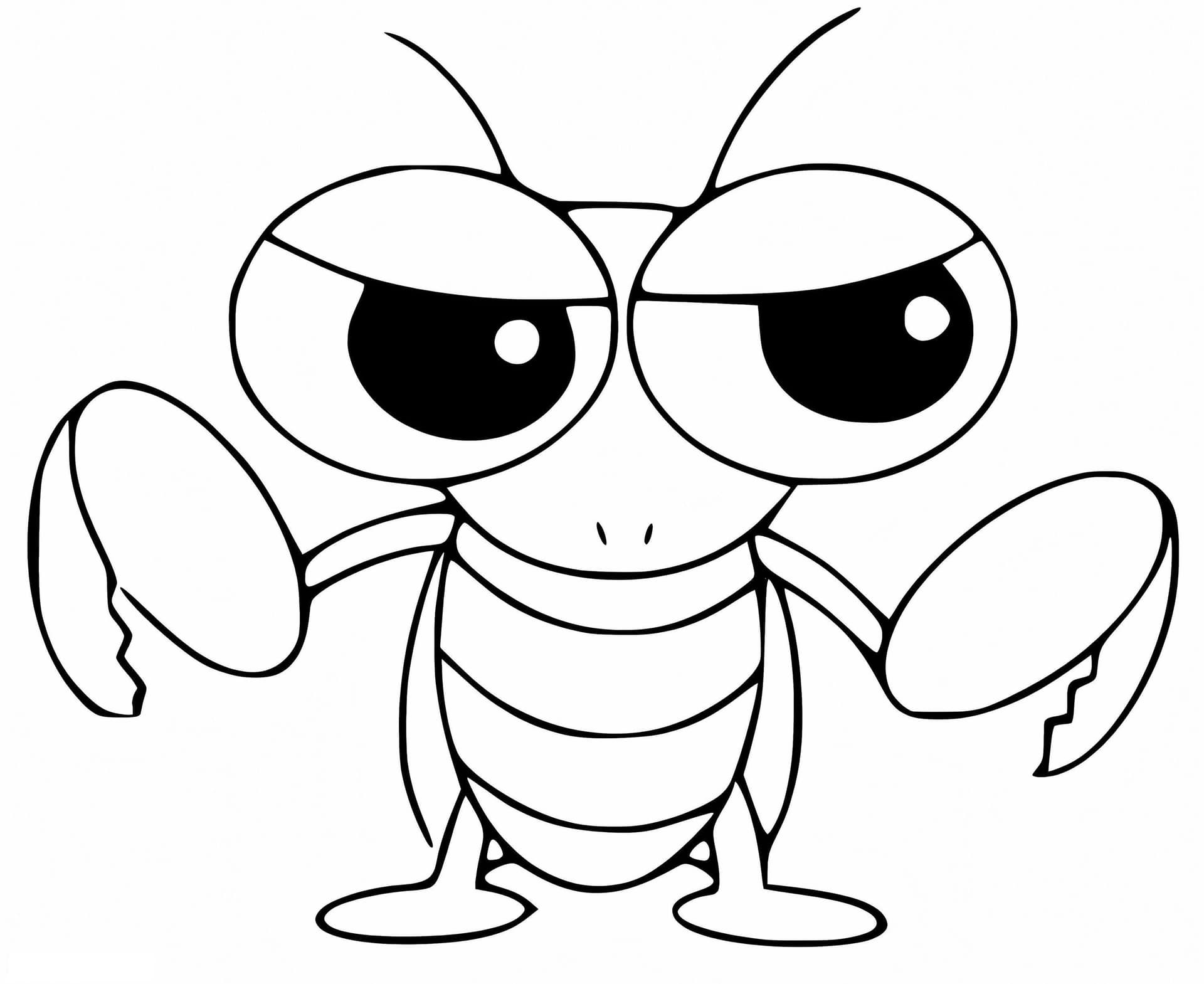 Angry Praying Mantis