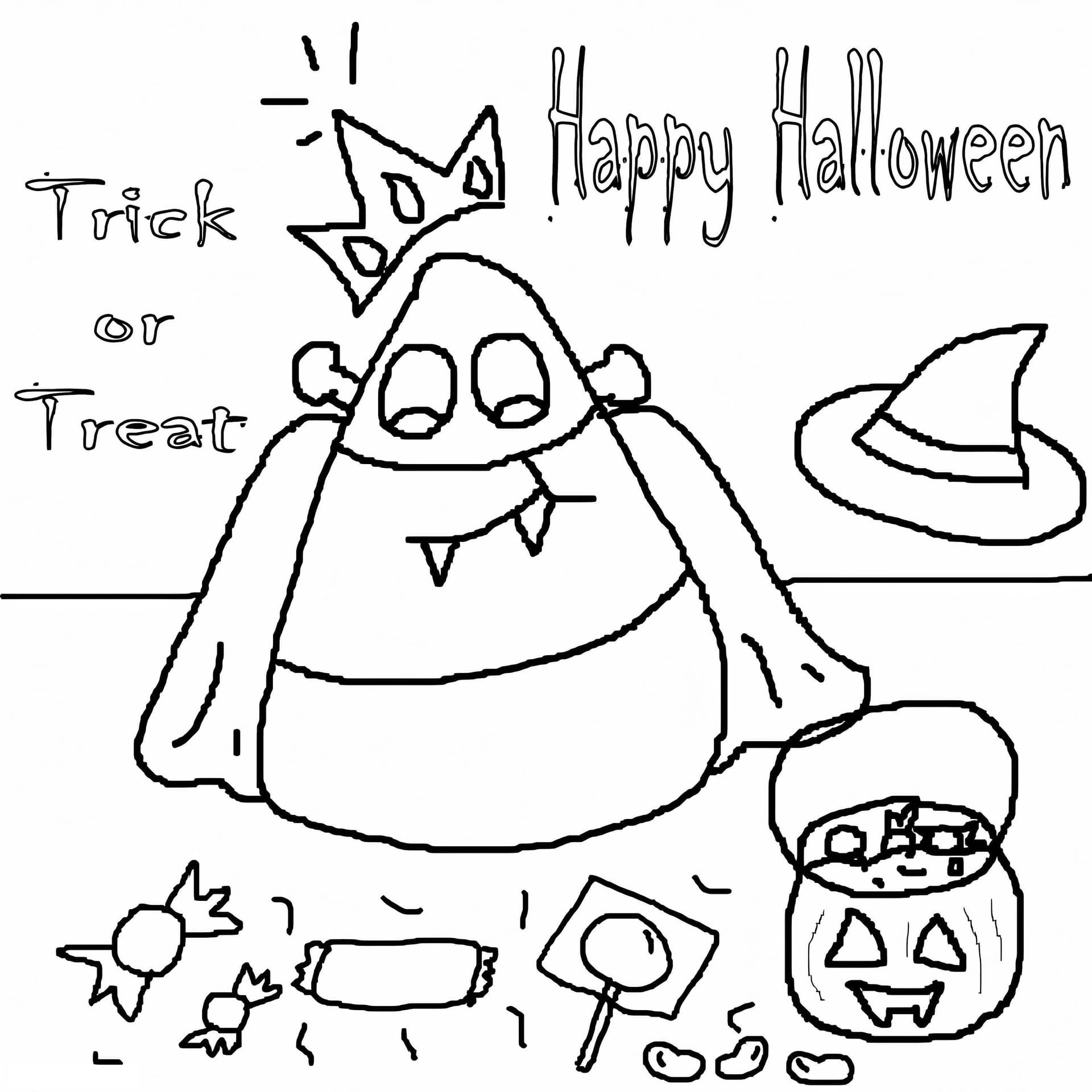 Animated Candy Corn
