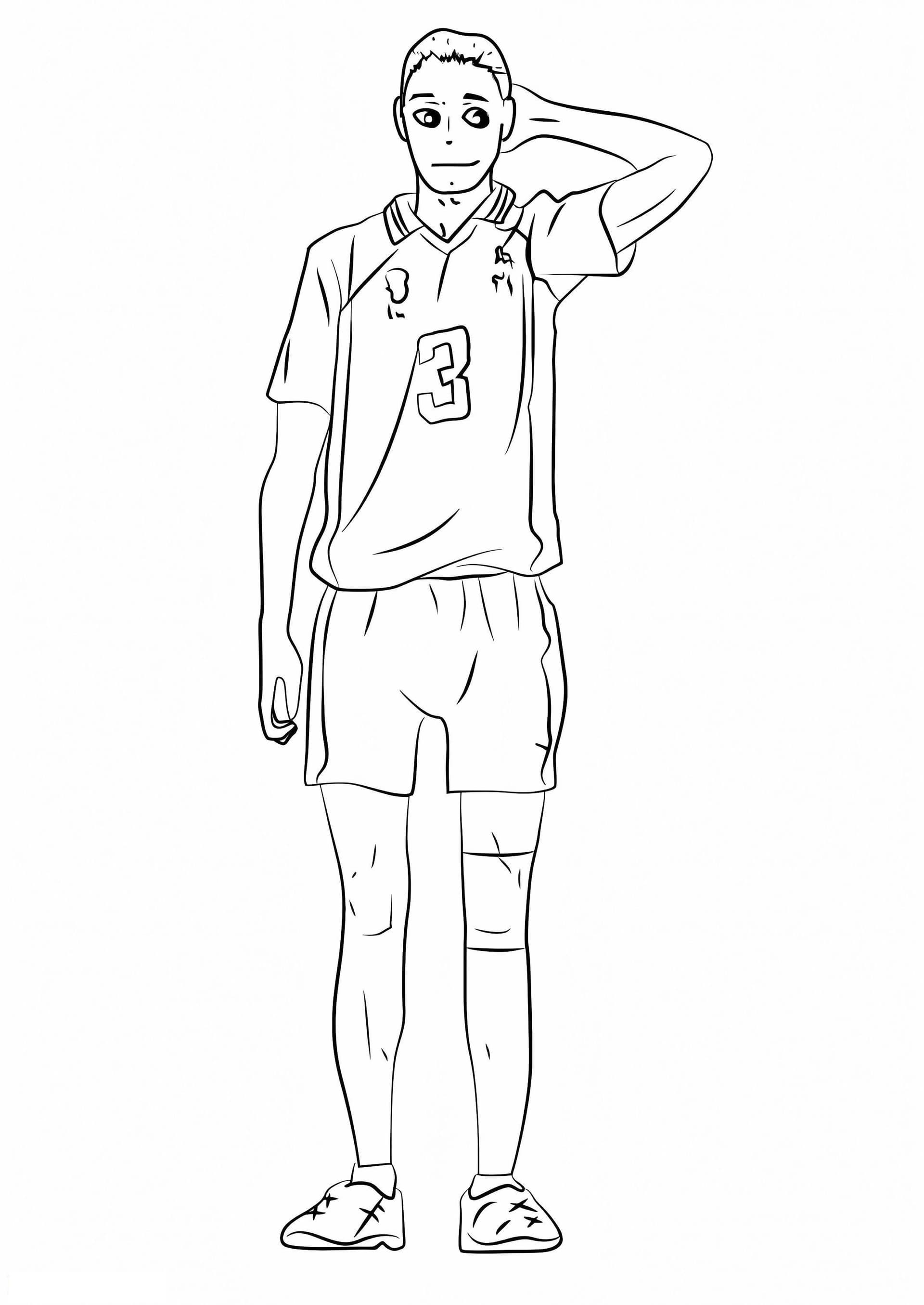 Asahi Azumane From Haikyuu