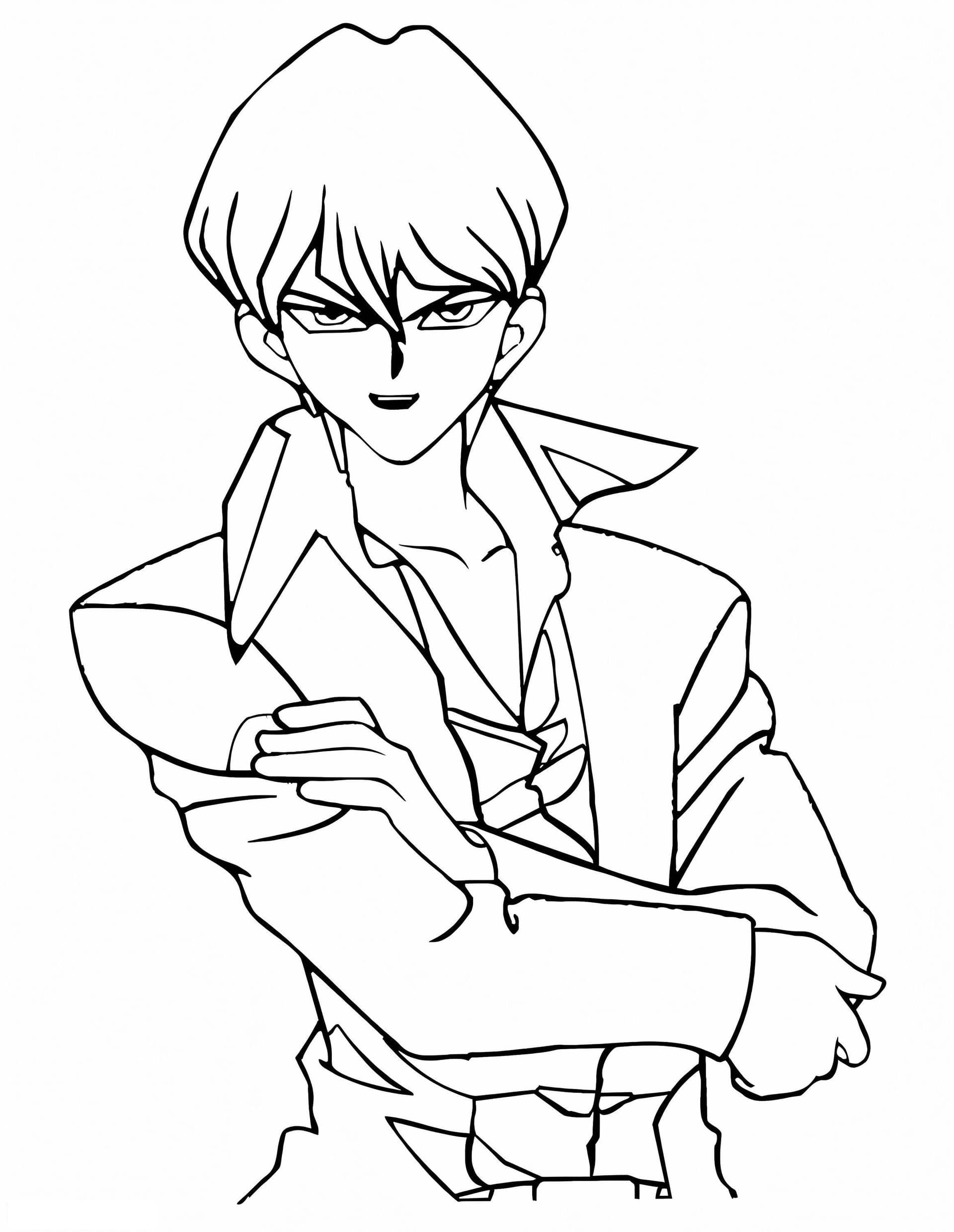 Awesome Seto Kaiba From Yu Gi Oh