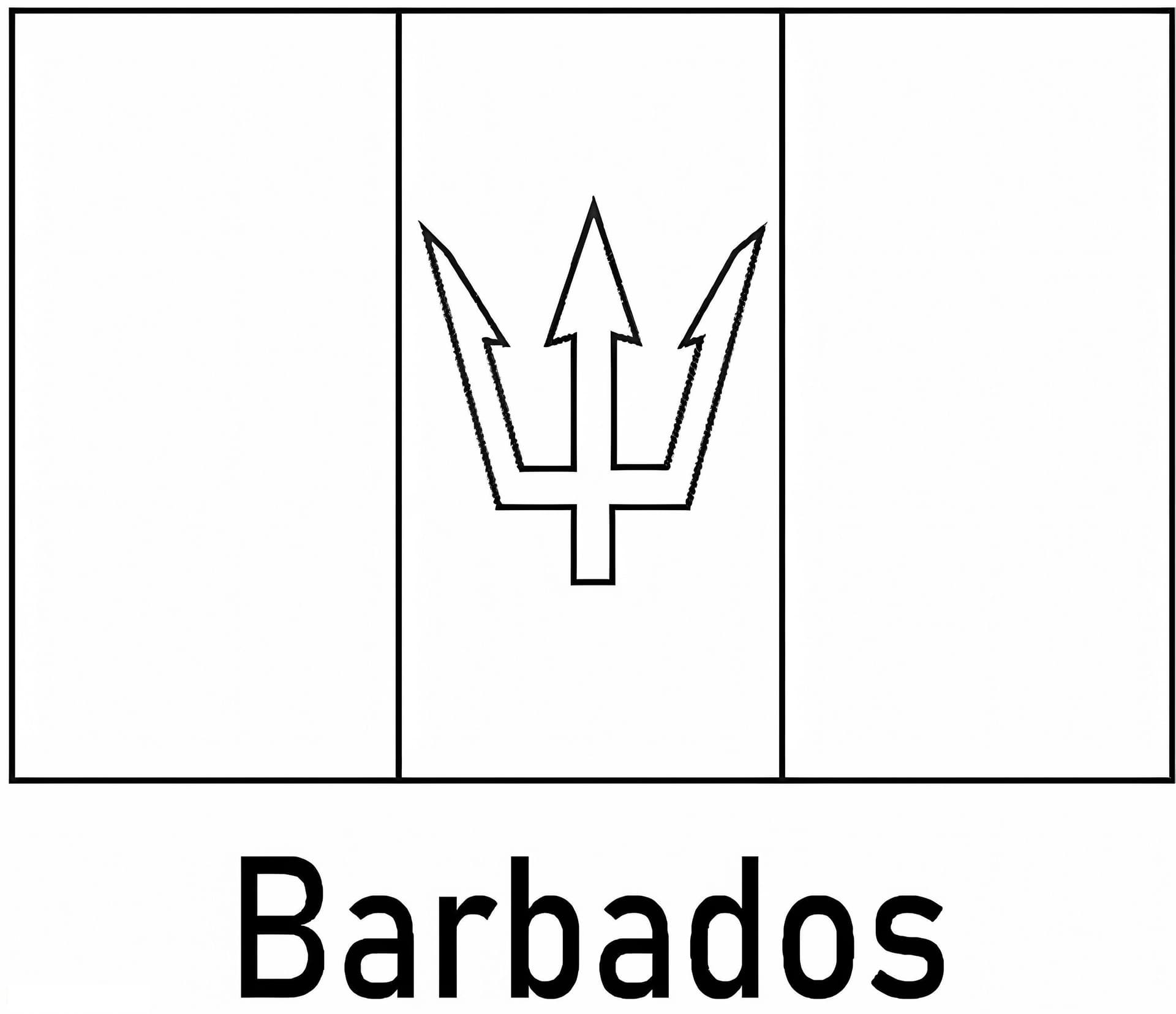 Barbadoss Flag