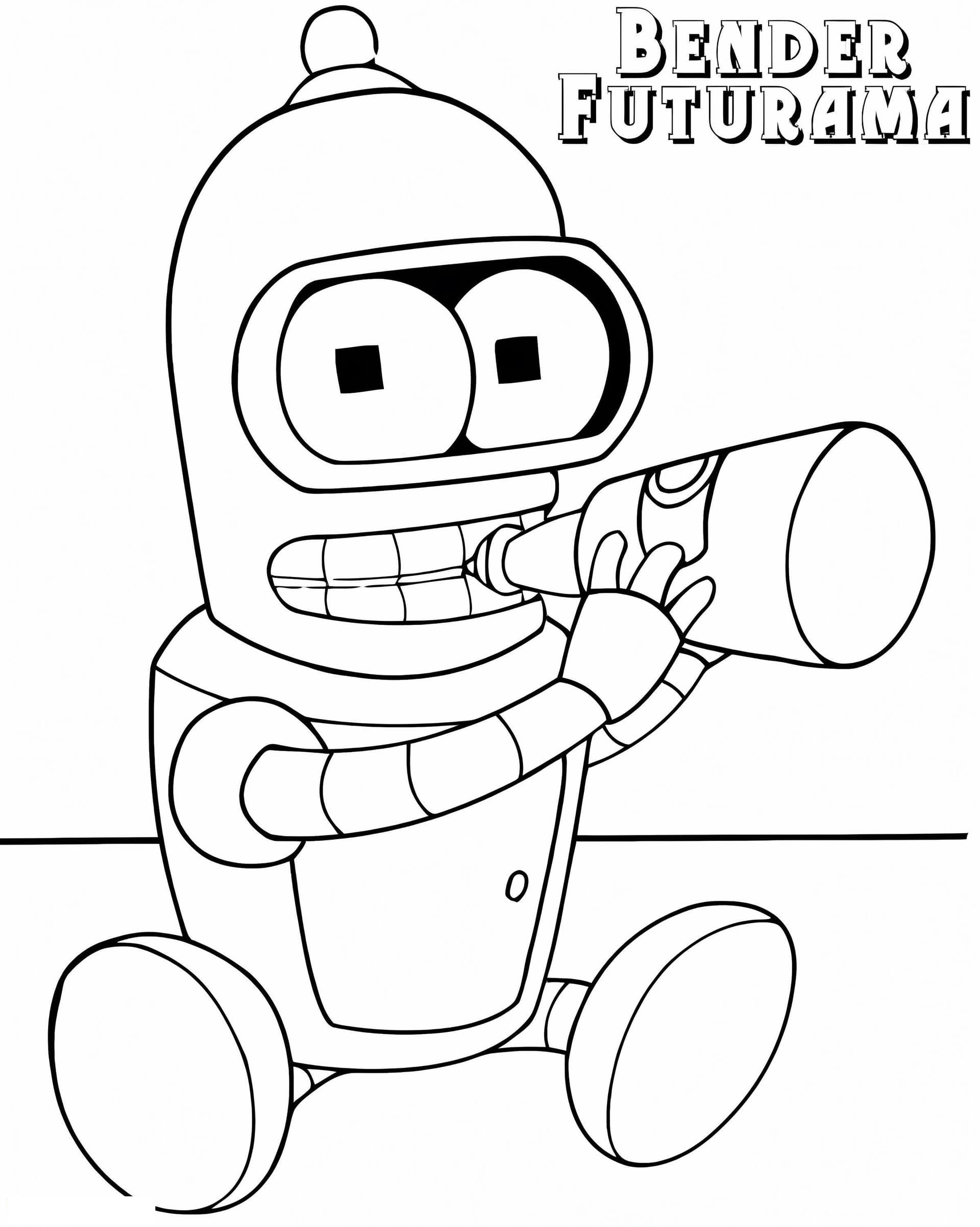 Baby Bender Aus Futurama