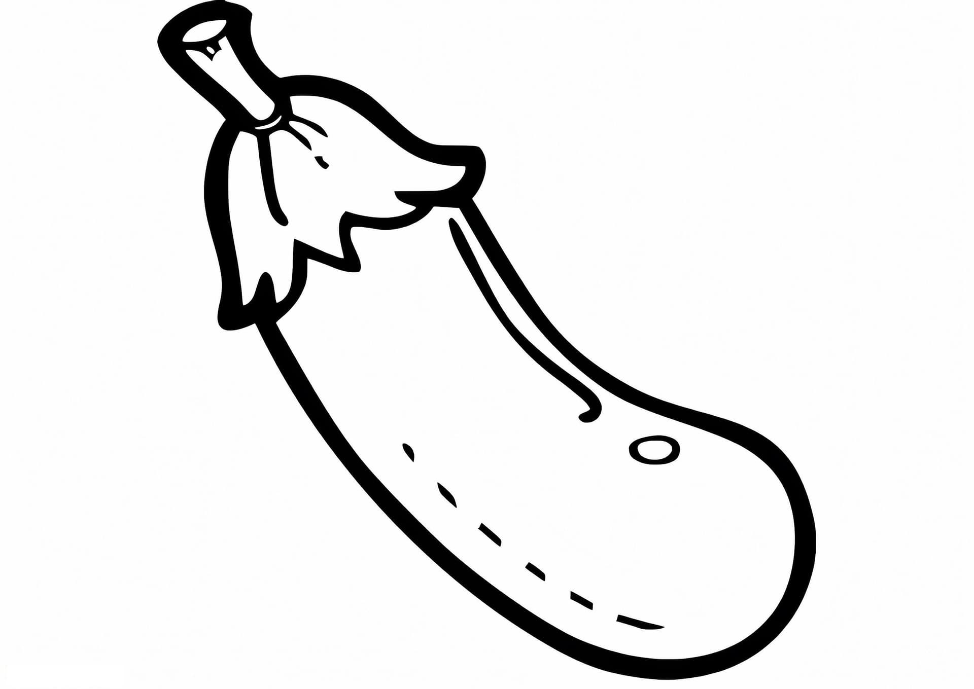 Рисунок баклажана