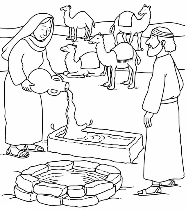 Bible Isaac And Rebekah