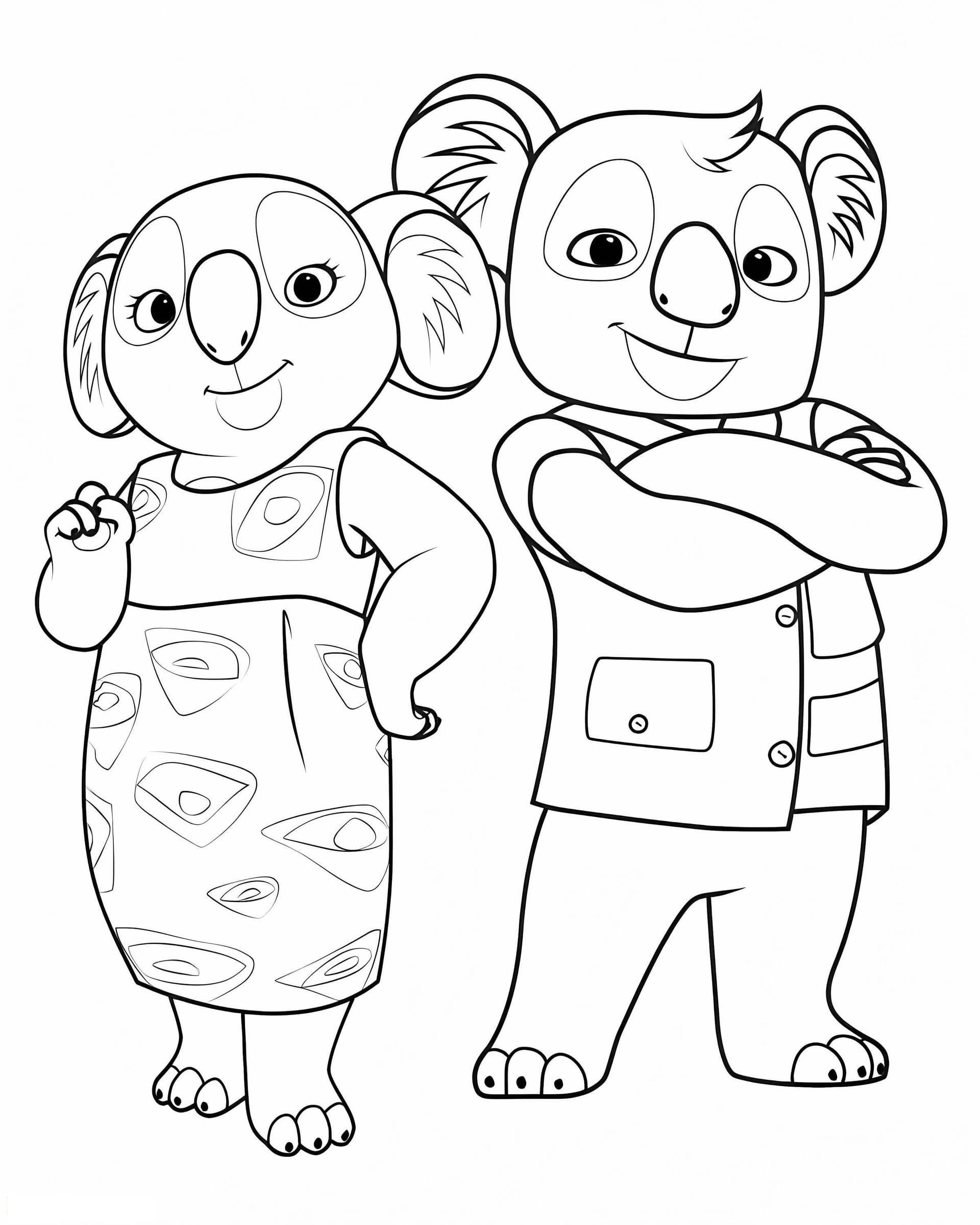 Blinky Bill Mamma E Papà