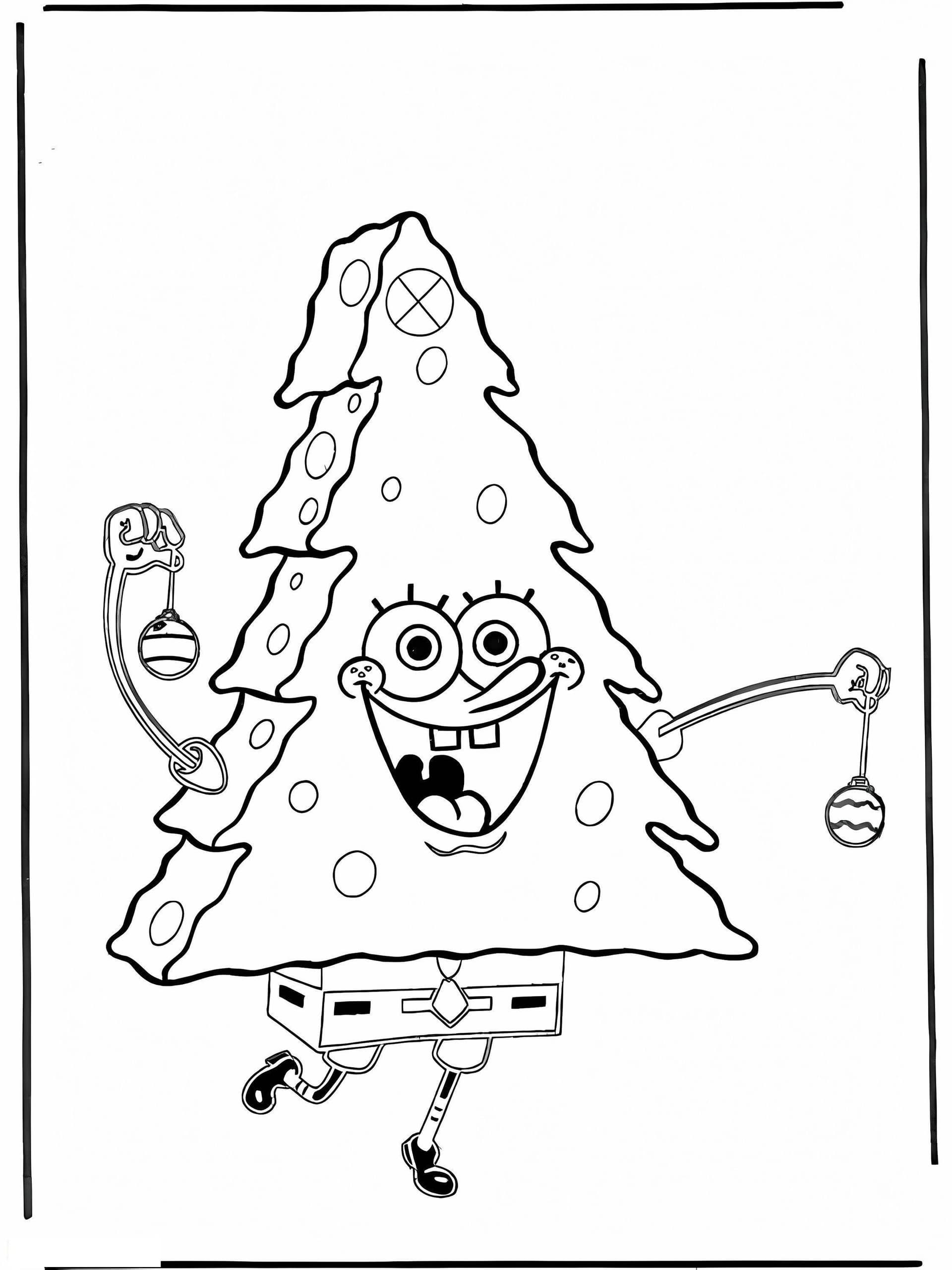 Spongebob Weihnachtsbaum