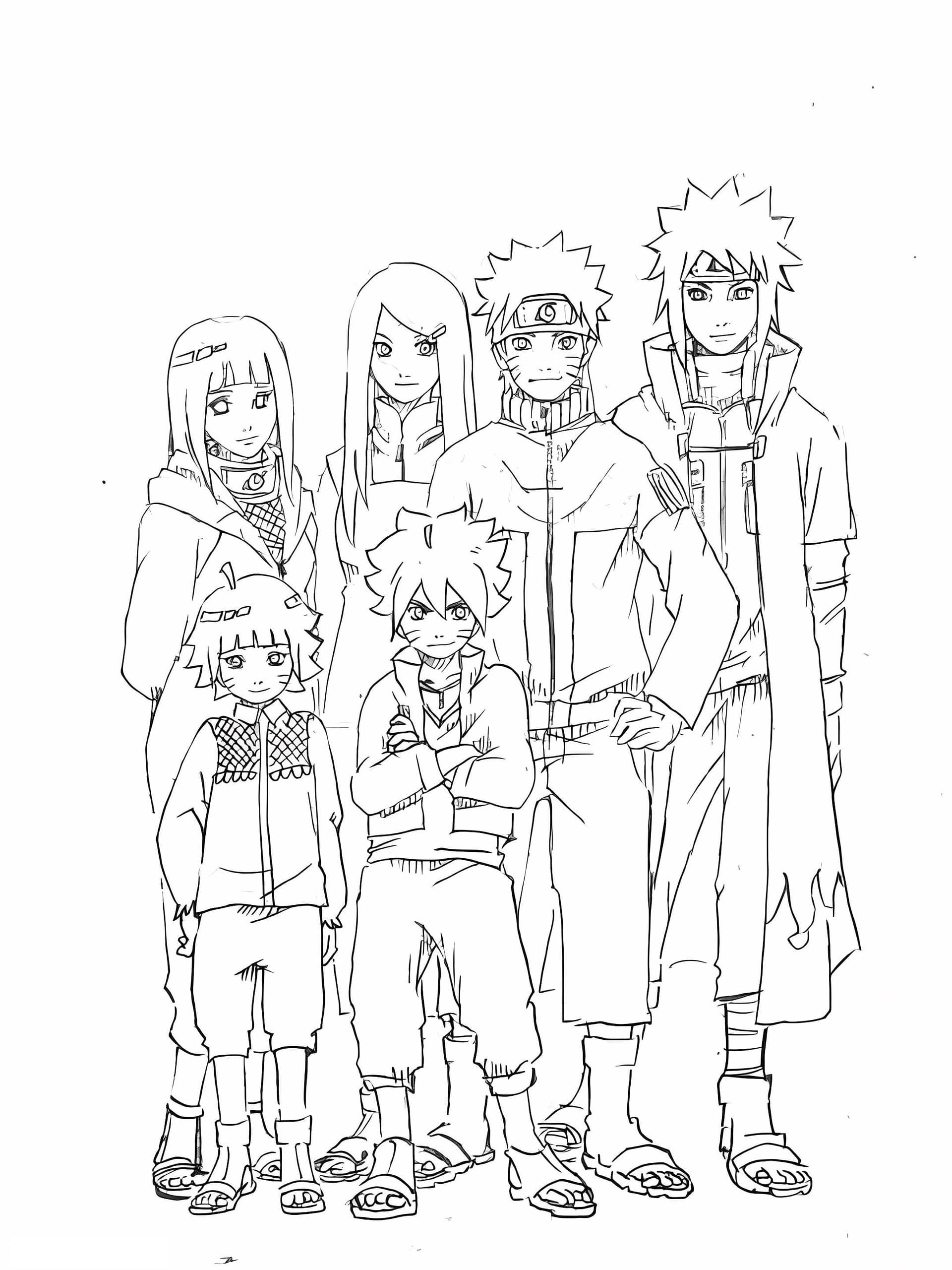 Boruto And Family