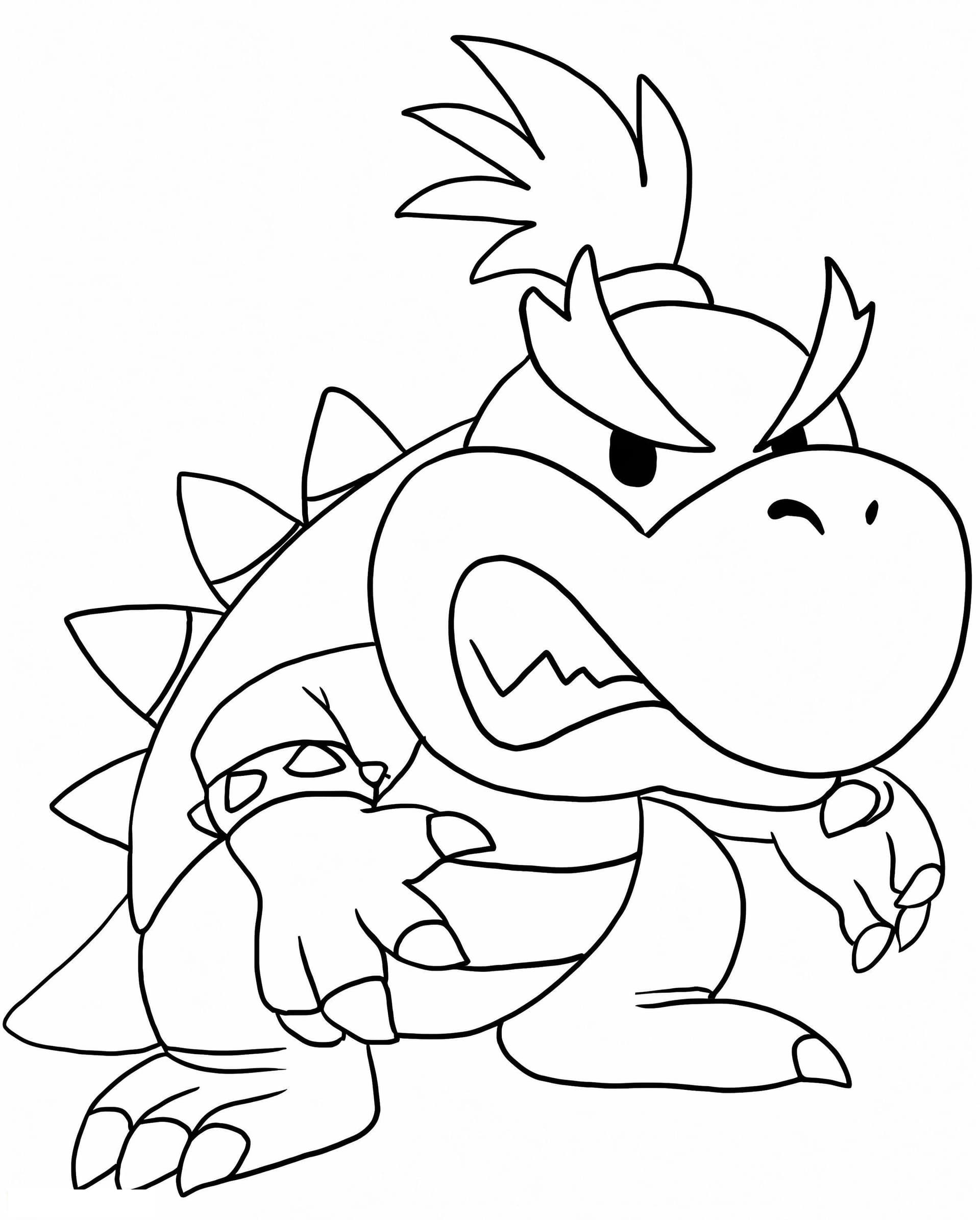Bowser Jr. Is Angry