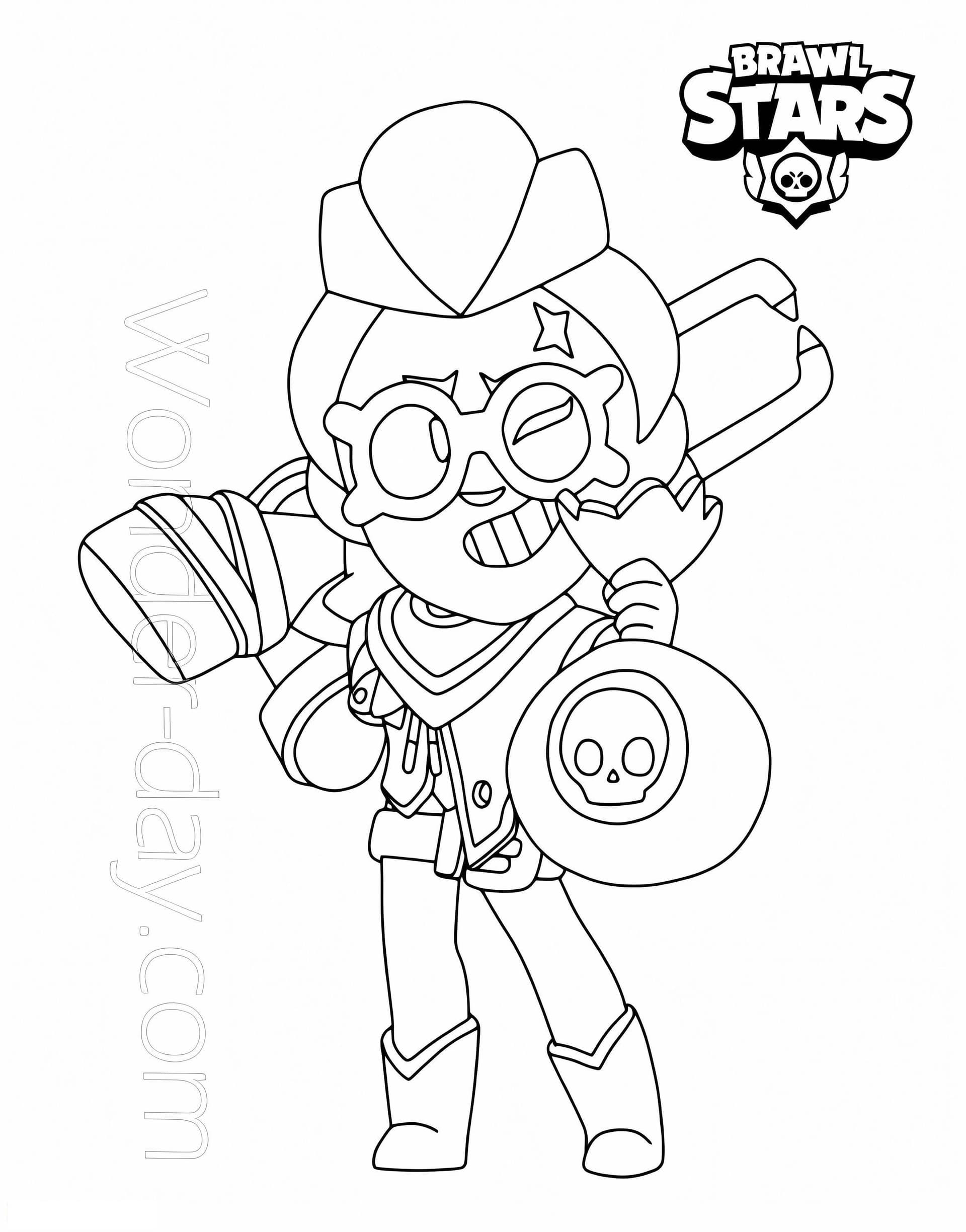 Brawl Stars Belle