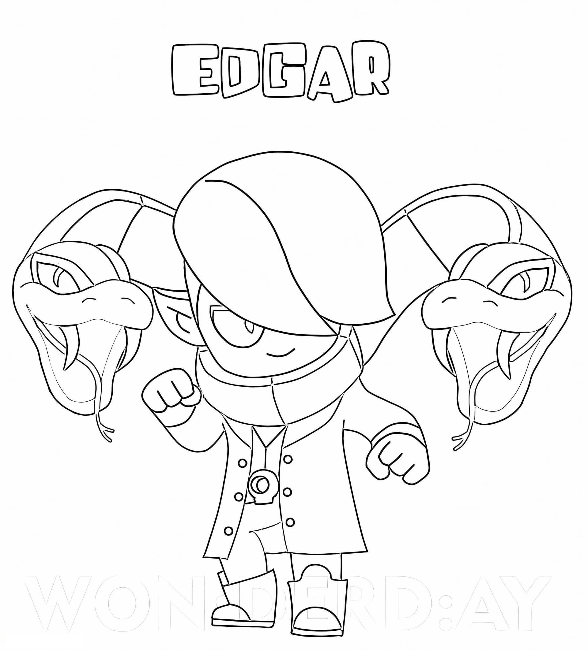 Brawl Stars Edgar