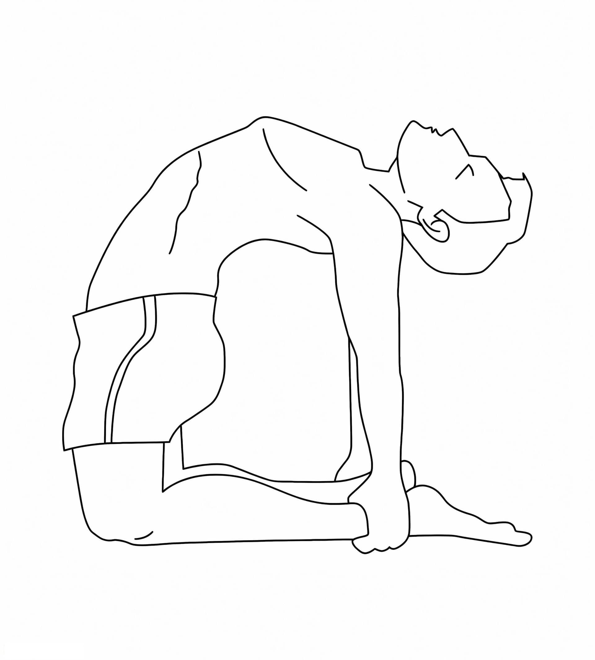 Camel Pose Yoga