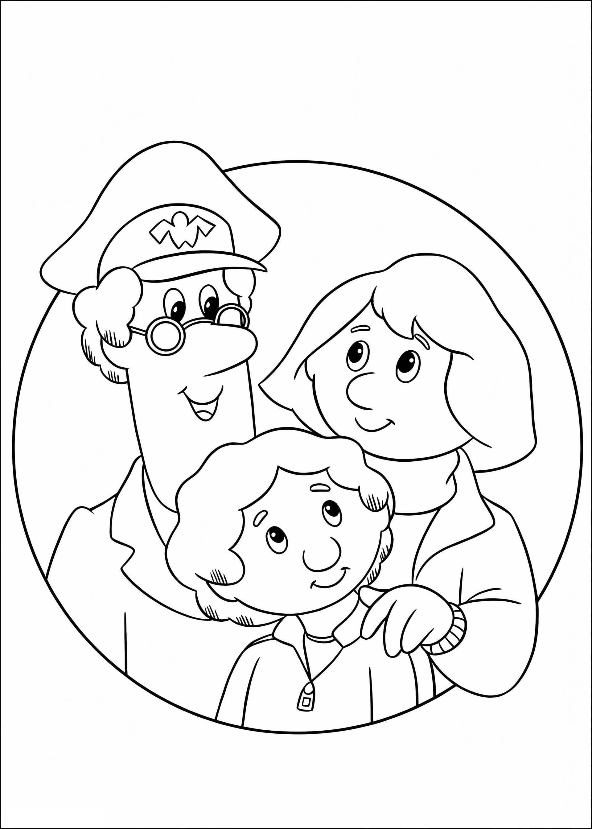 Postman Pat And Family