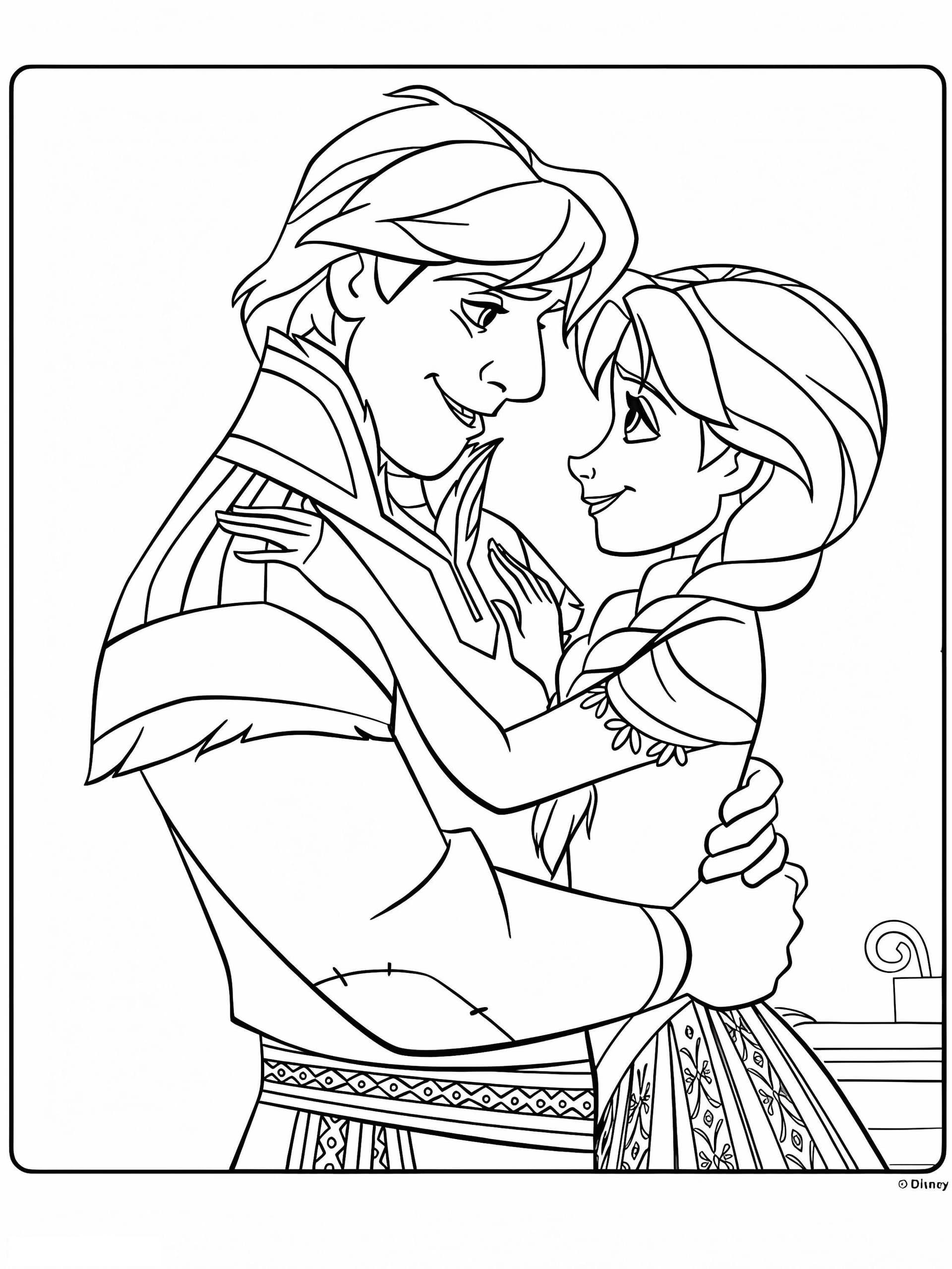 Paar Kristoff und Anna