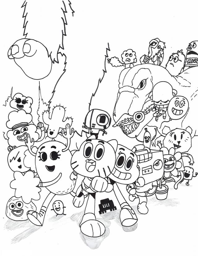 Darwin und Freunde rennen