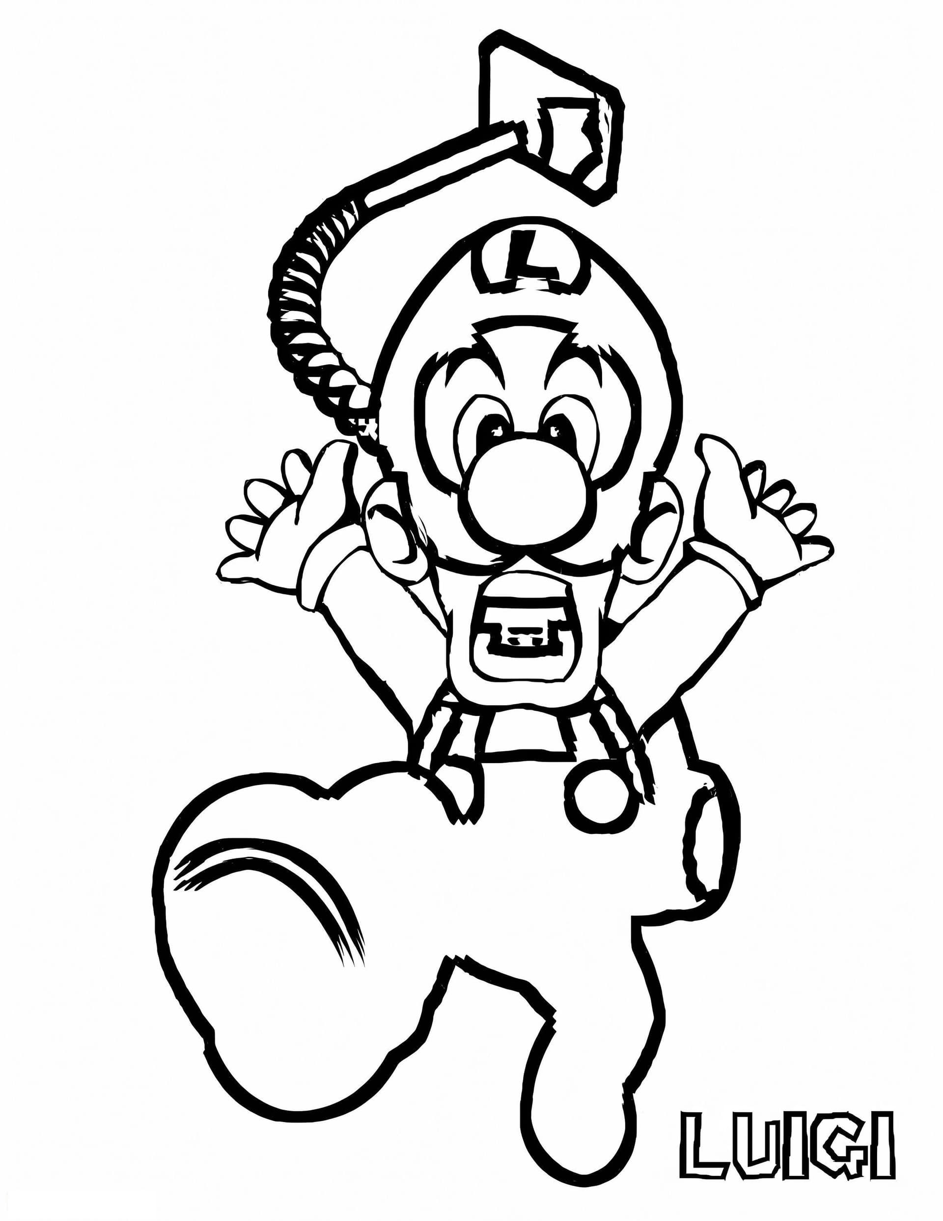 Drawing Diver Luigi