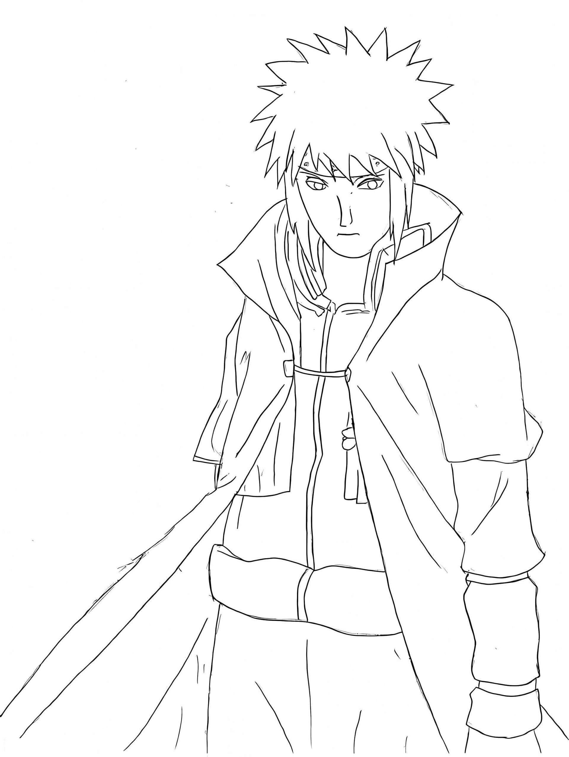 Namikaze Minato Drawing