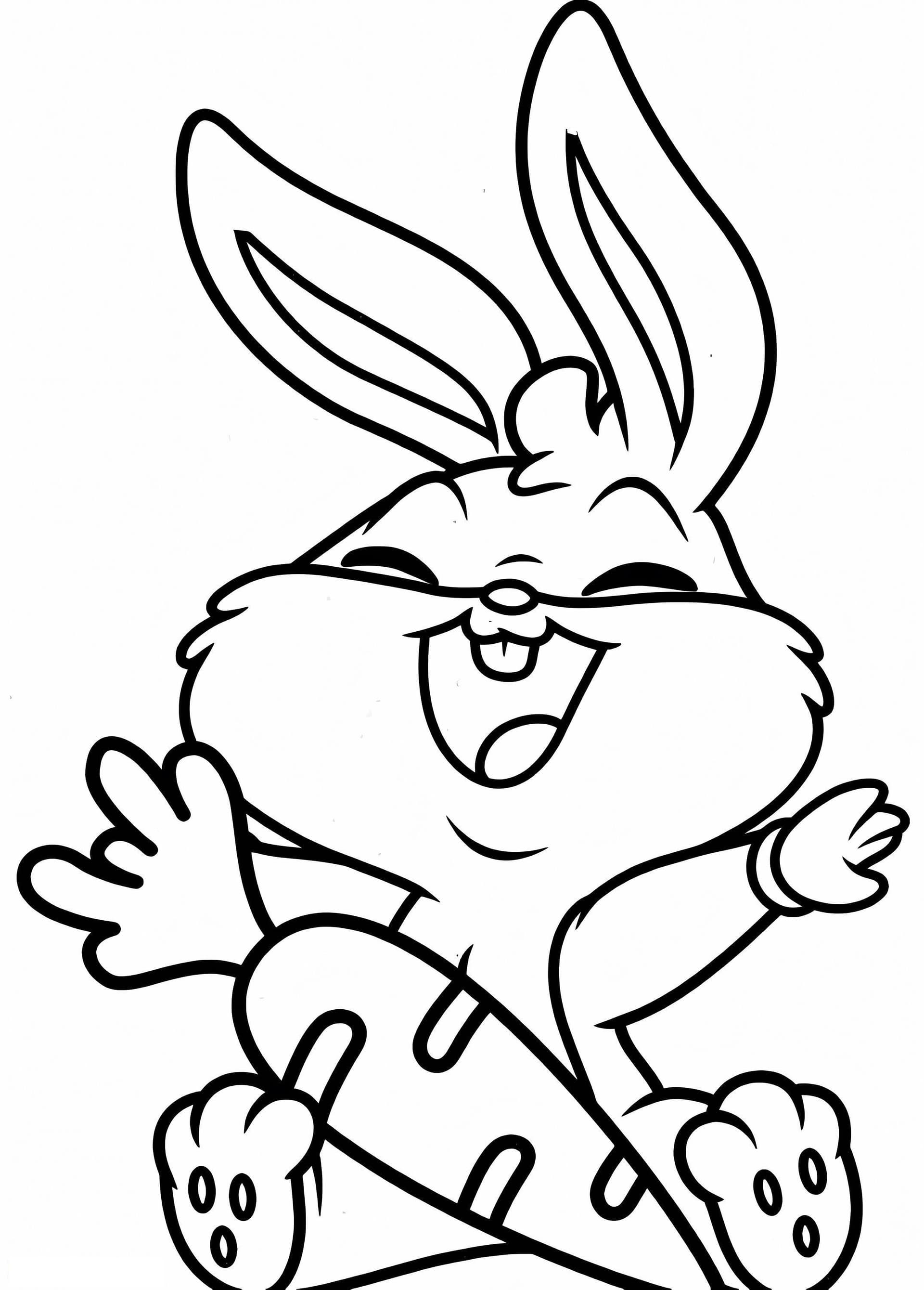 Funny Baby Bugs Bunny With Carrot