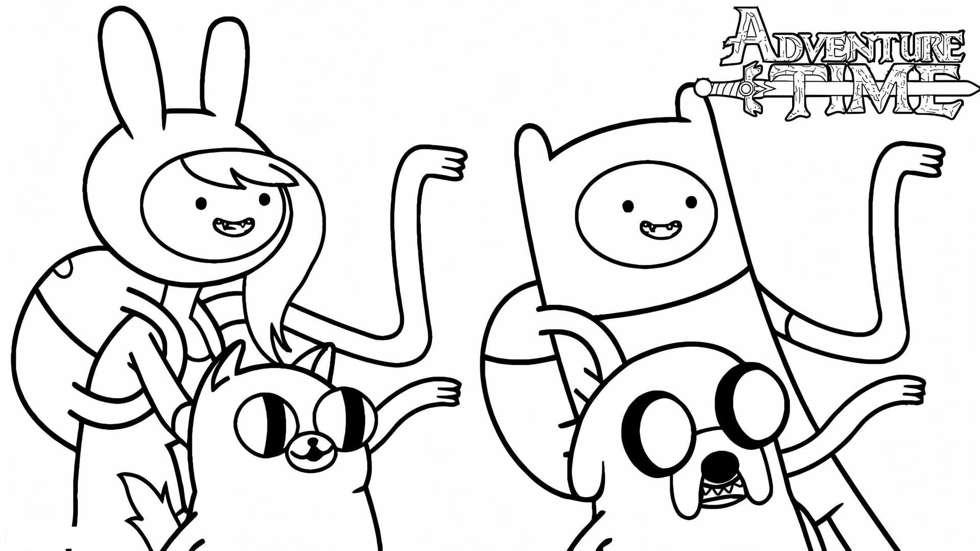 Gesicht Finn und seine Freunde