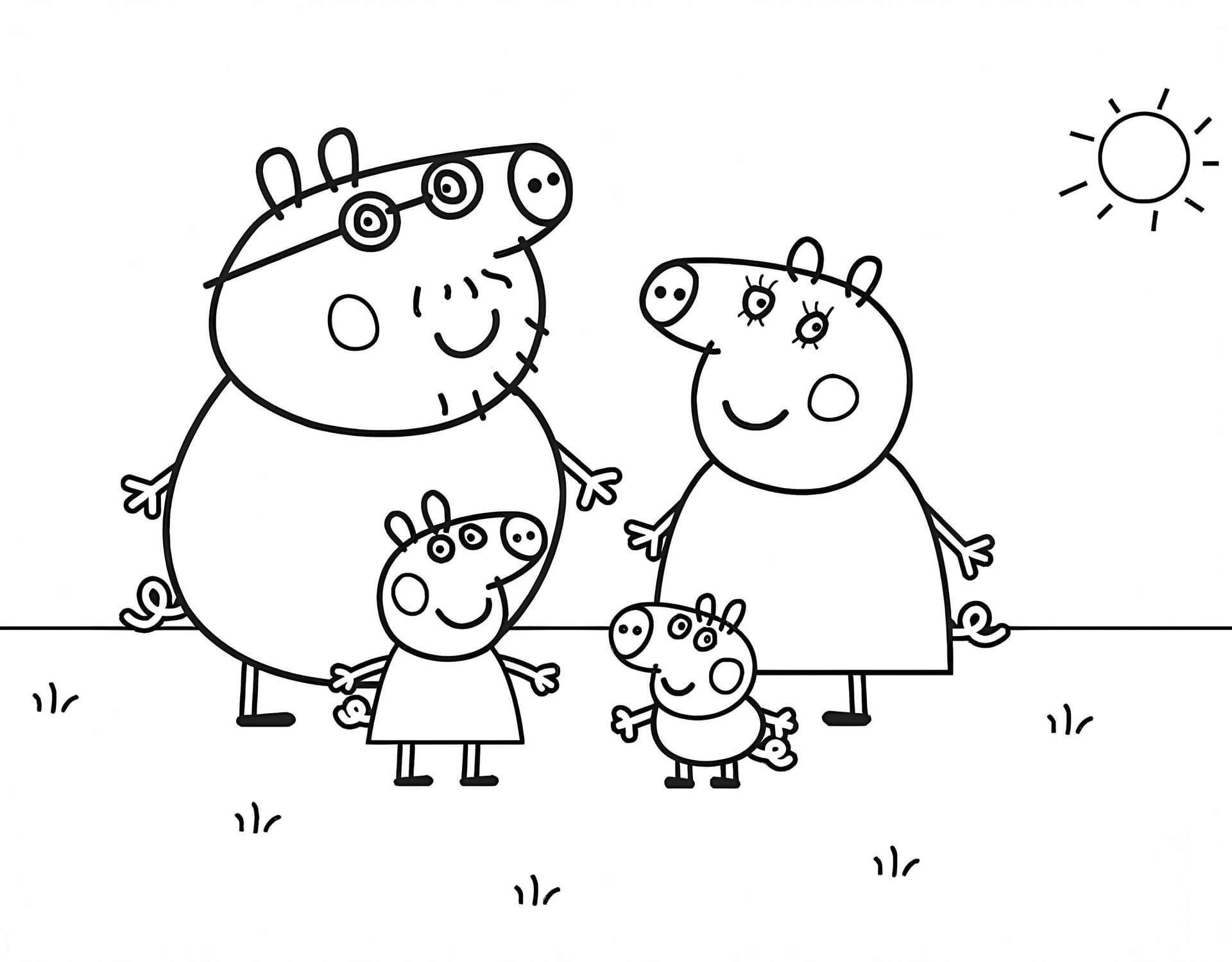 Peppa Pig'S Family