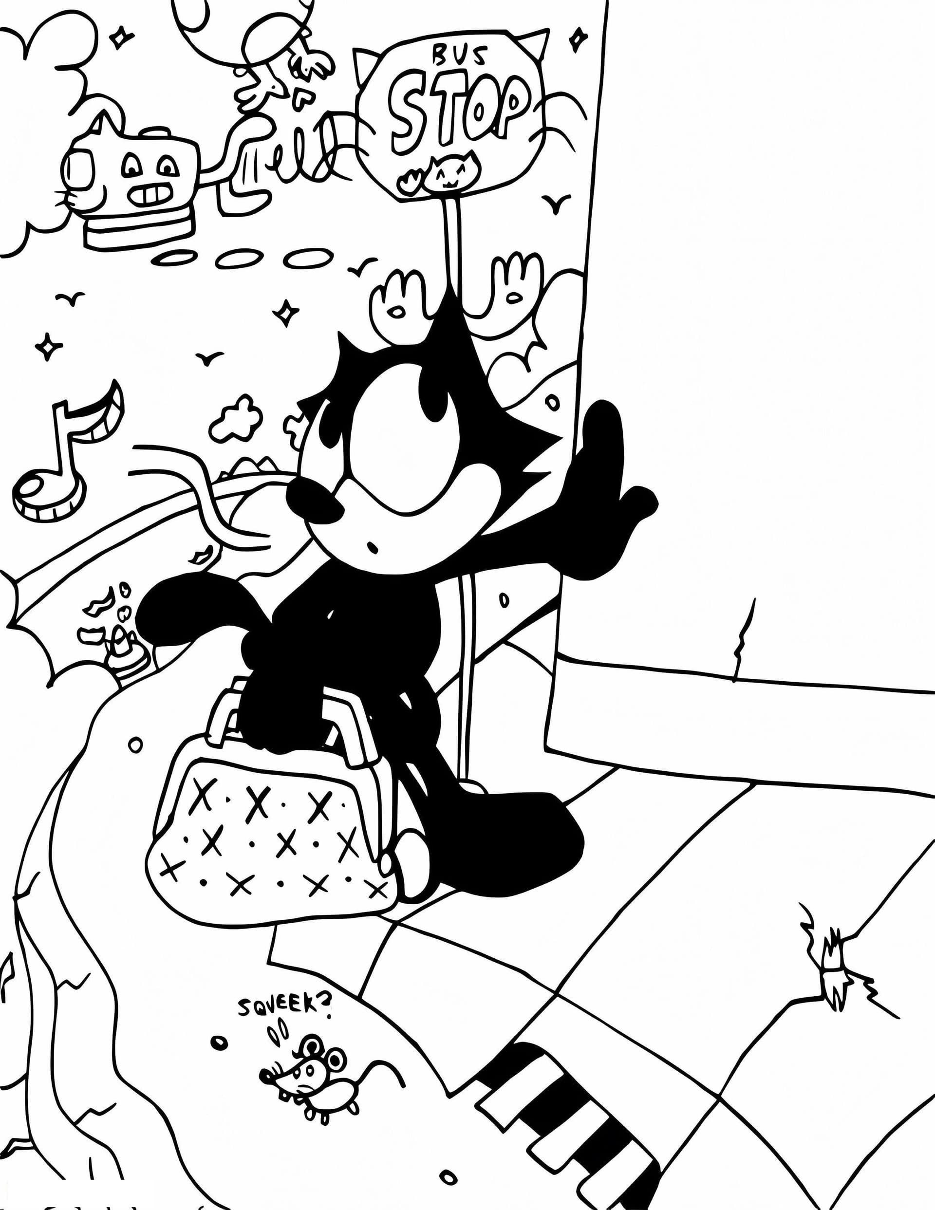 Felix The Cat Goes To Work