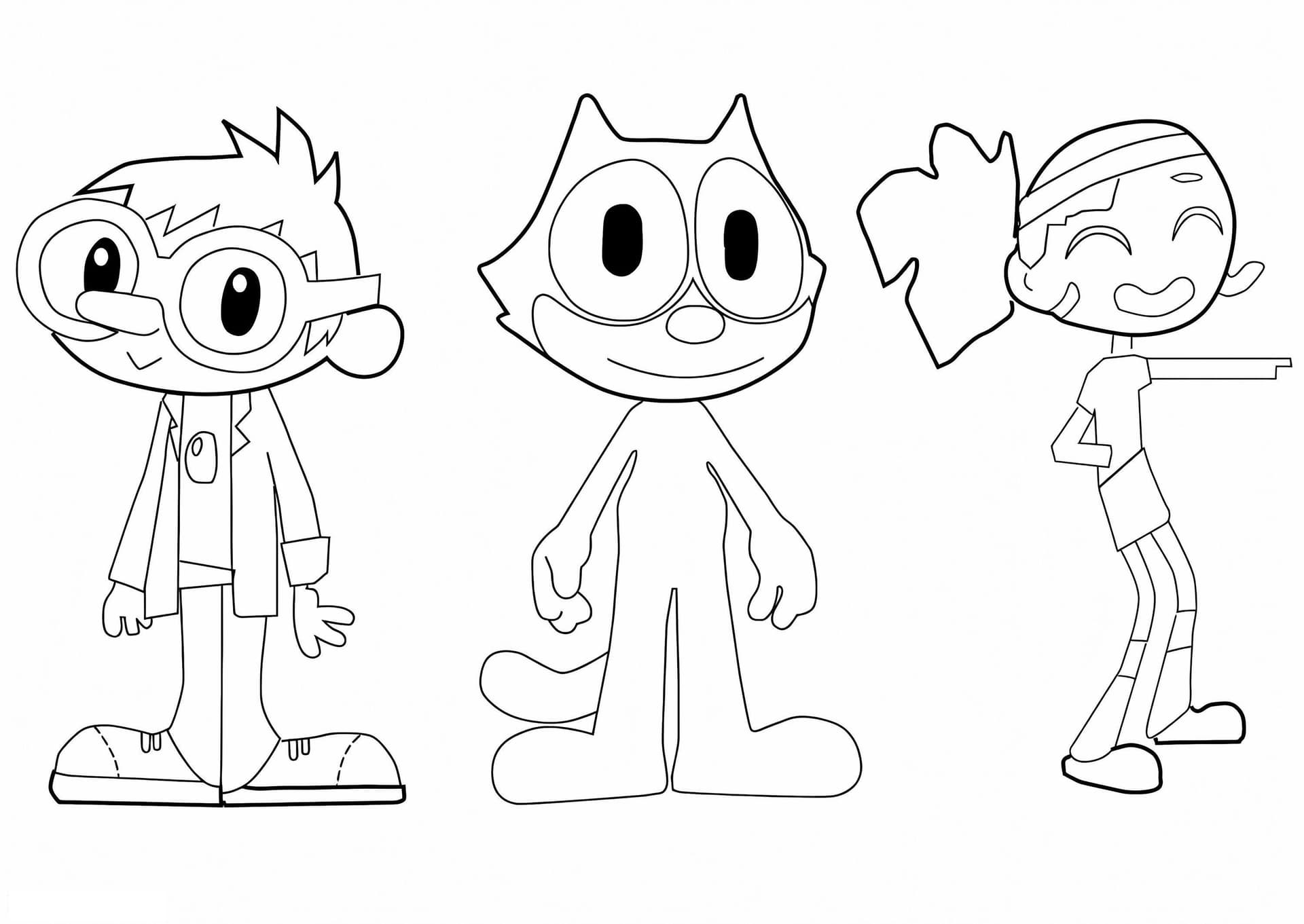 Felix The Cat And Friends