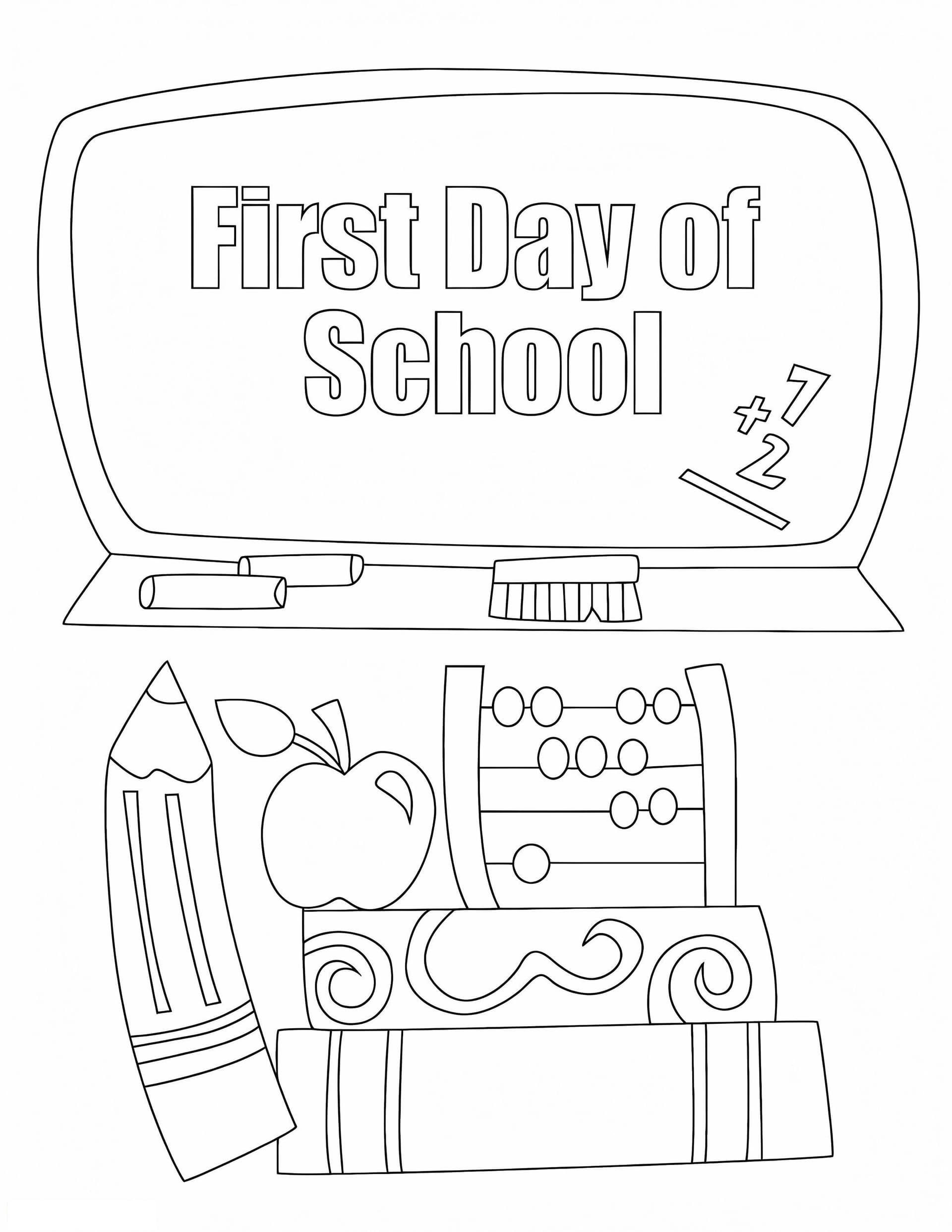 First Day Of School 2