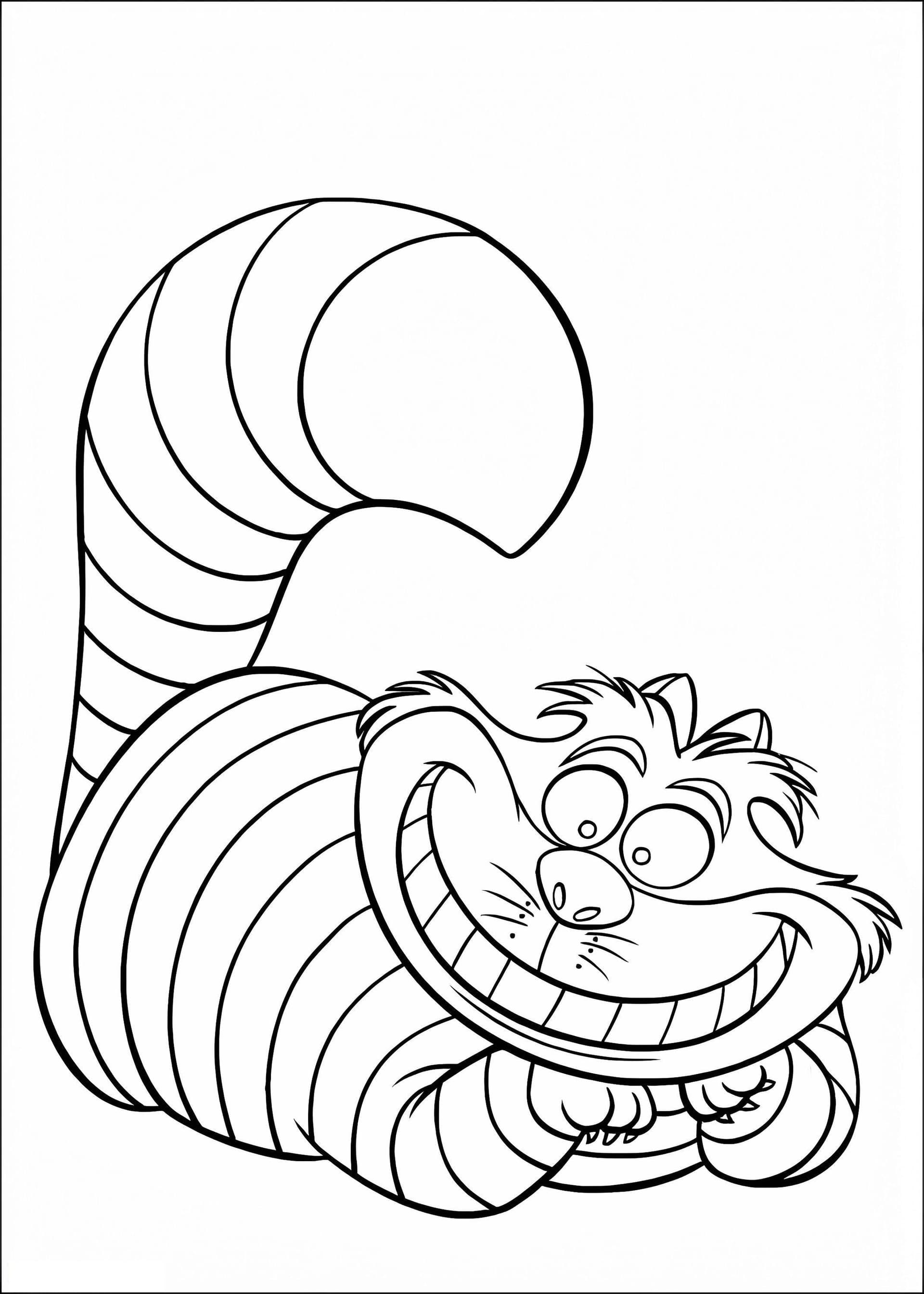Smiling Cheshire Cat