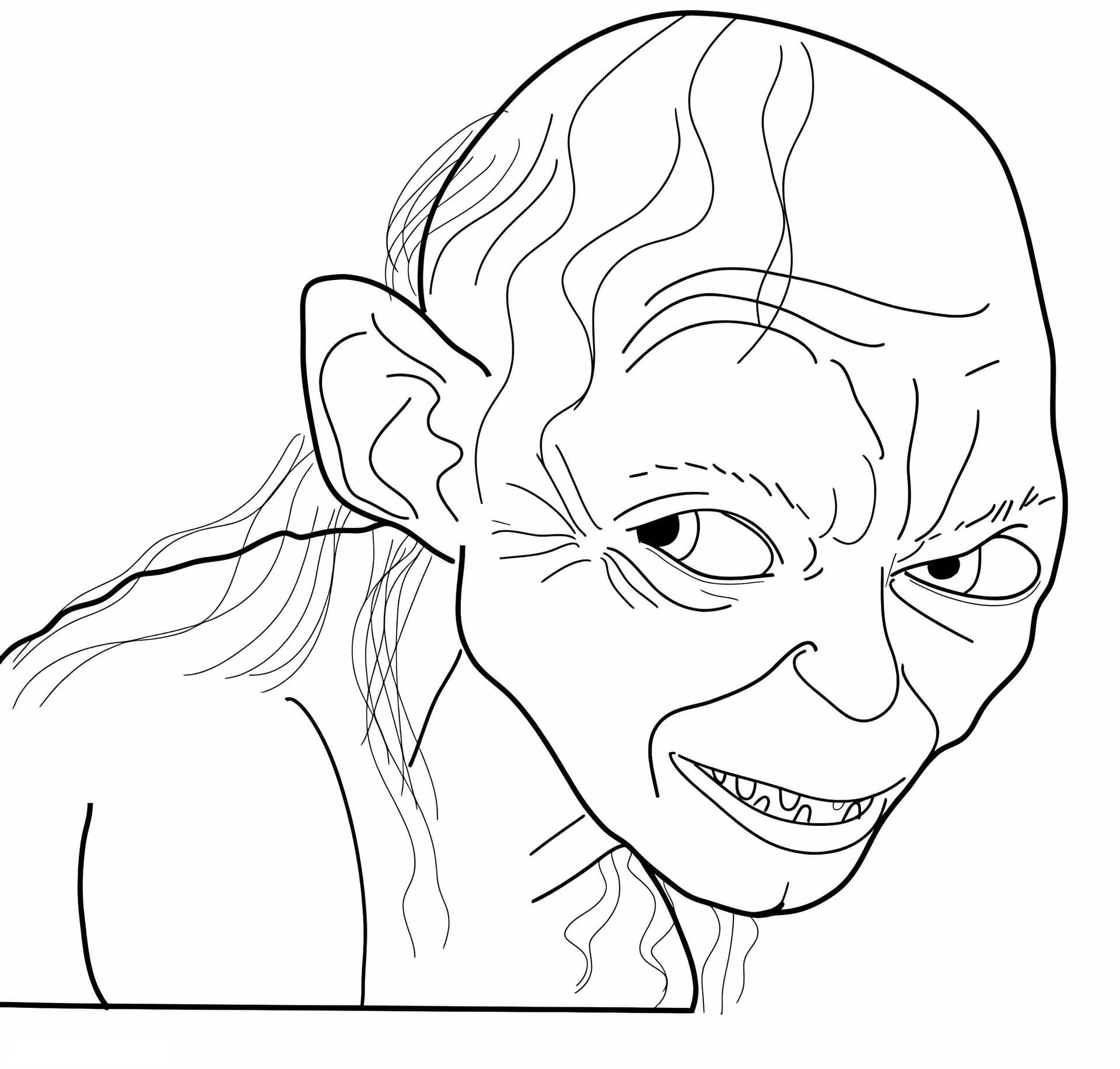Gollum From The Lord Of The Rings
