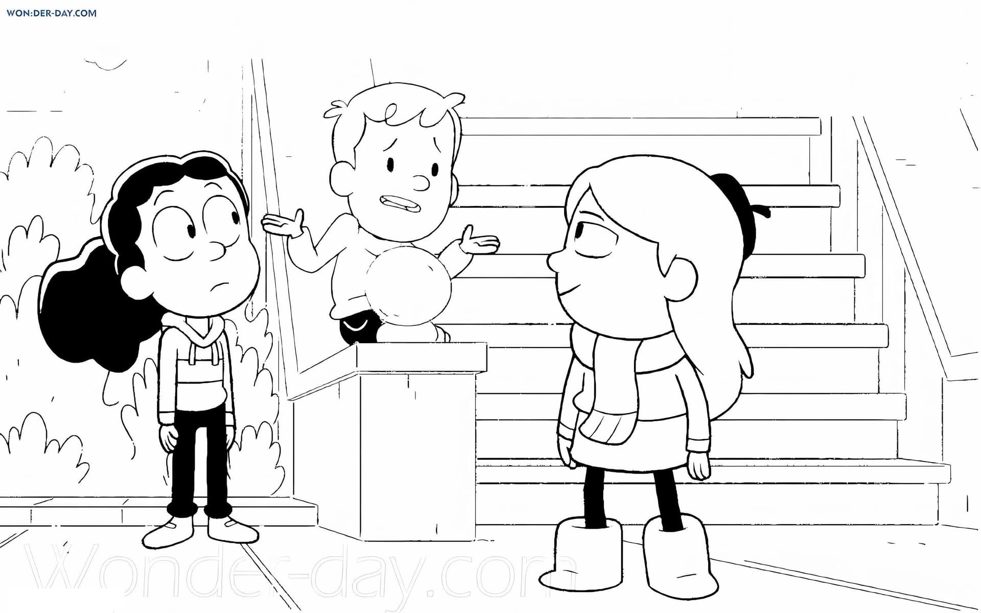 Hilda And Her Friends At Home