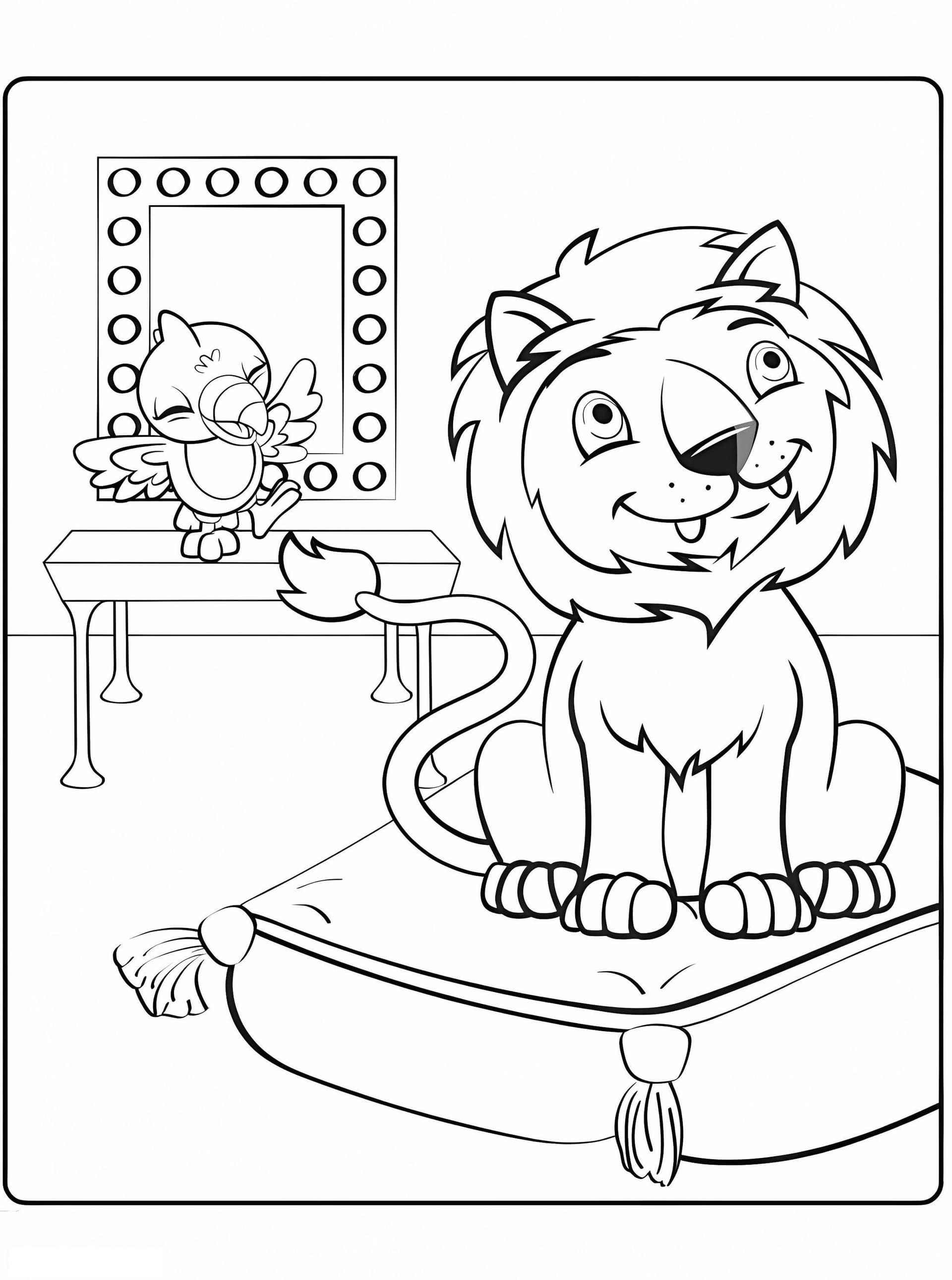 Khari der Löwe Washimals