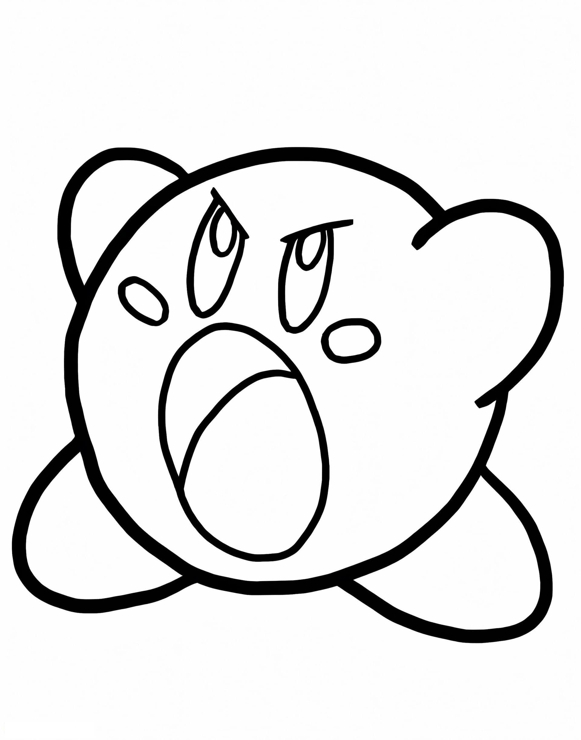 Angry Kirby