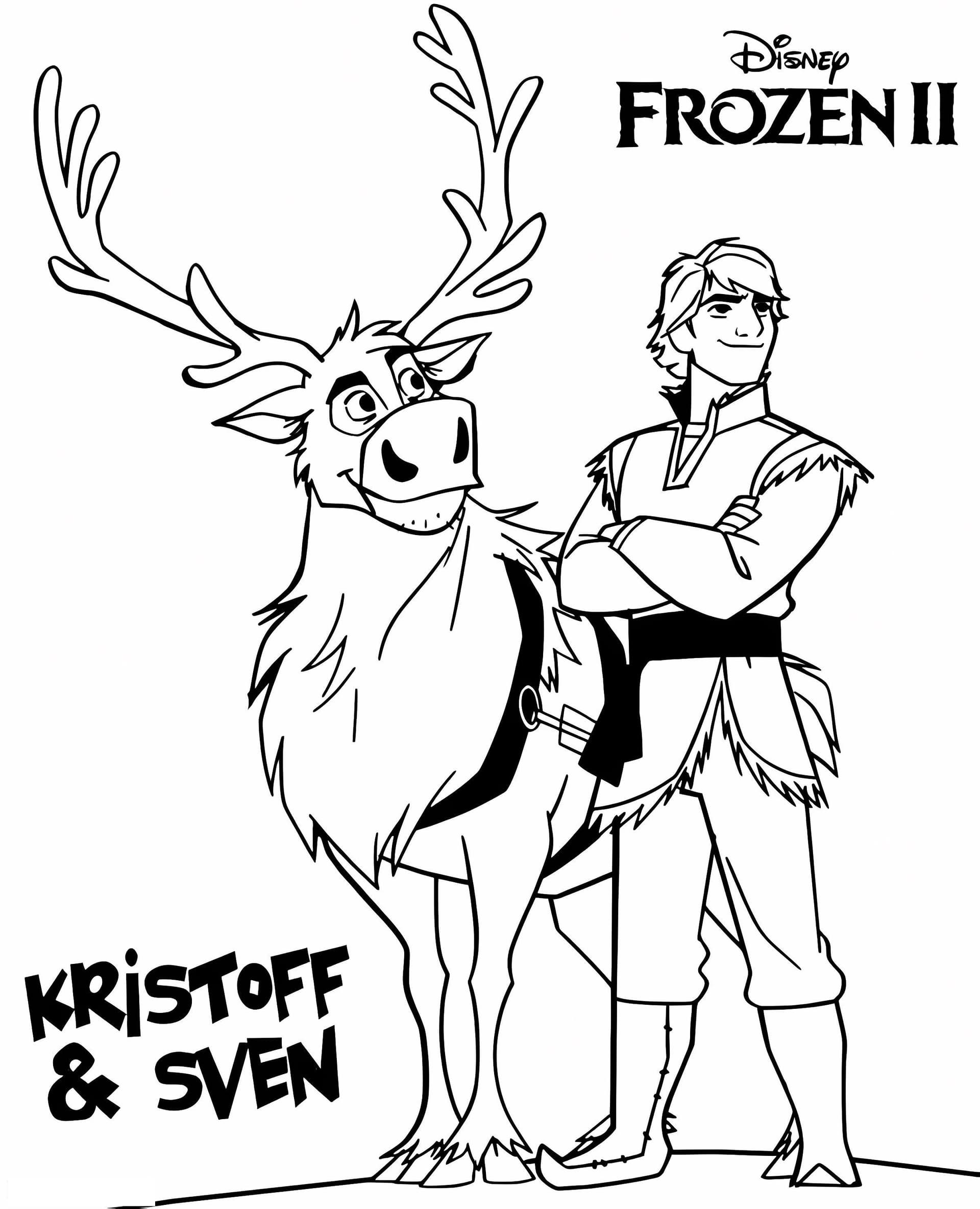 Kristoff Con Sven