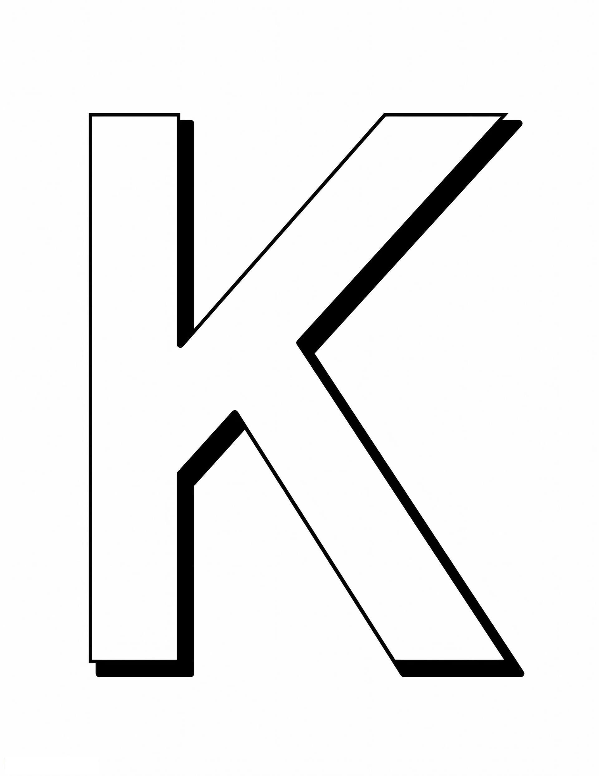 Basic Letter K