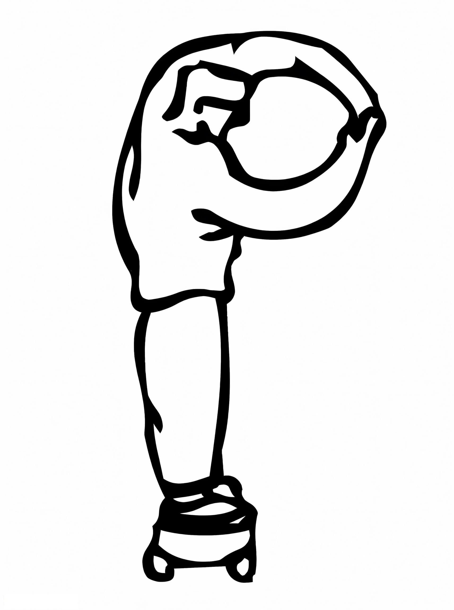 Buchstabe P Personen auf Skateboard