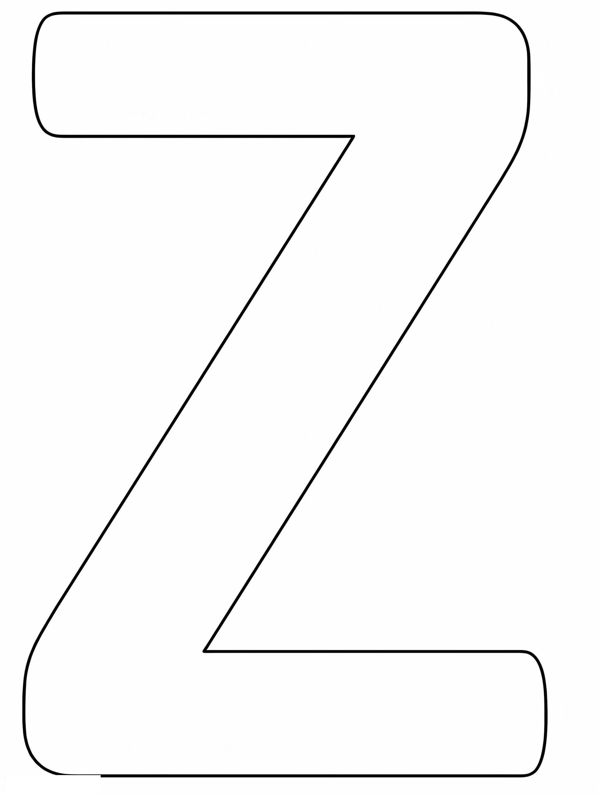 Letter Z 4