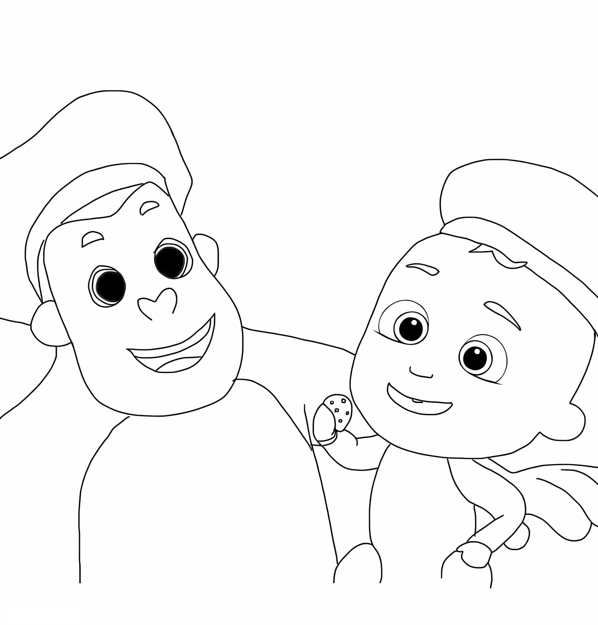 Little Johnny And Monkey Cocomelon