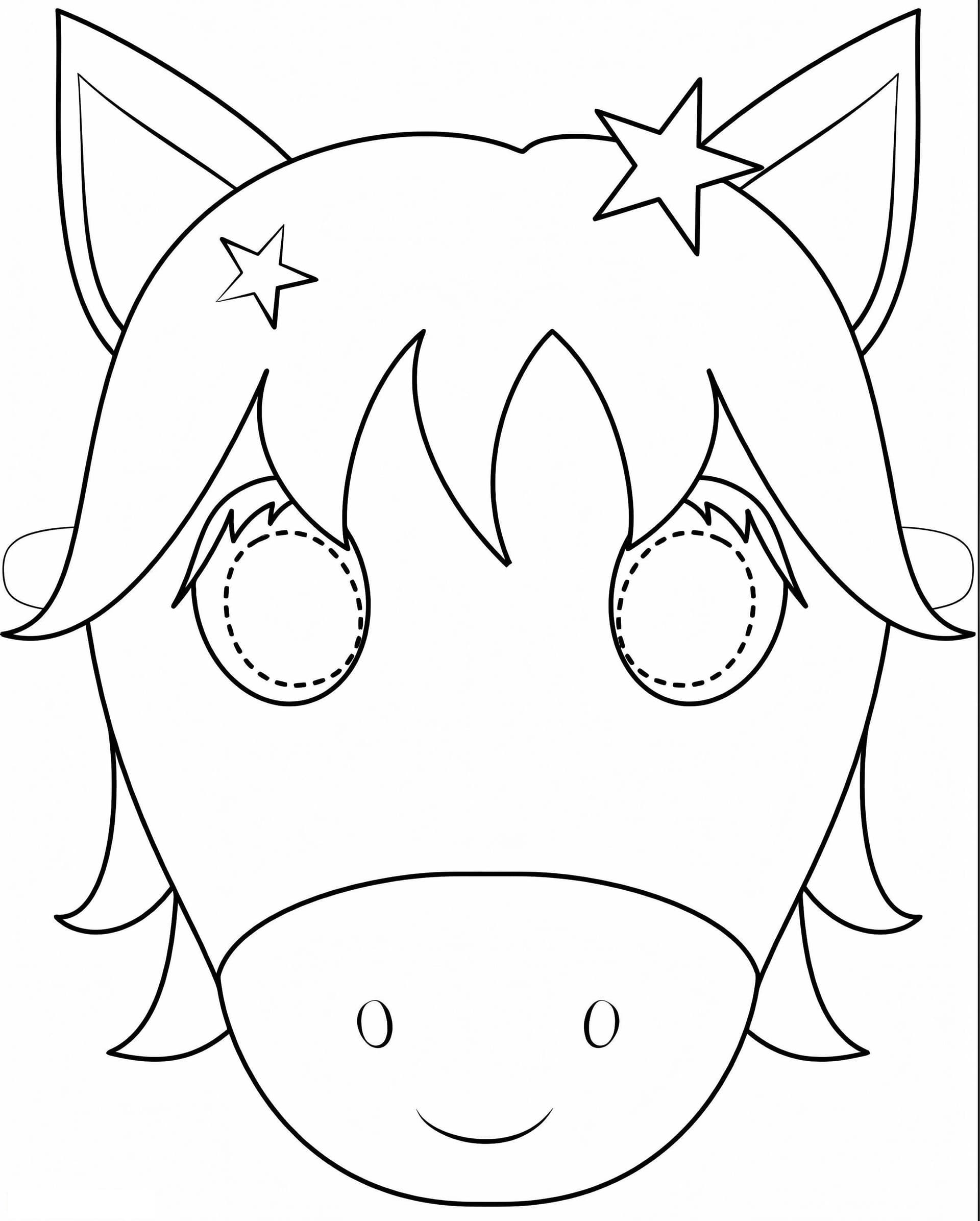 Basic Unicorn Mask