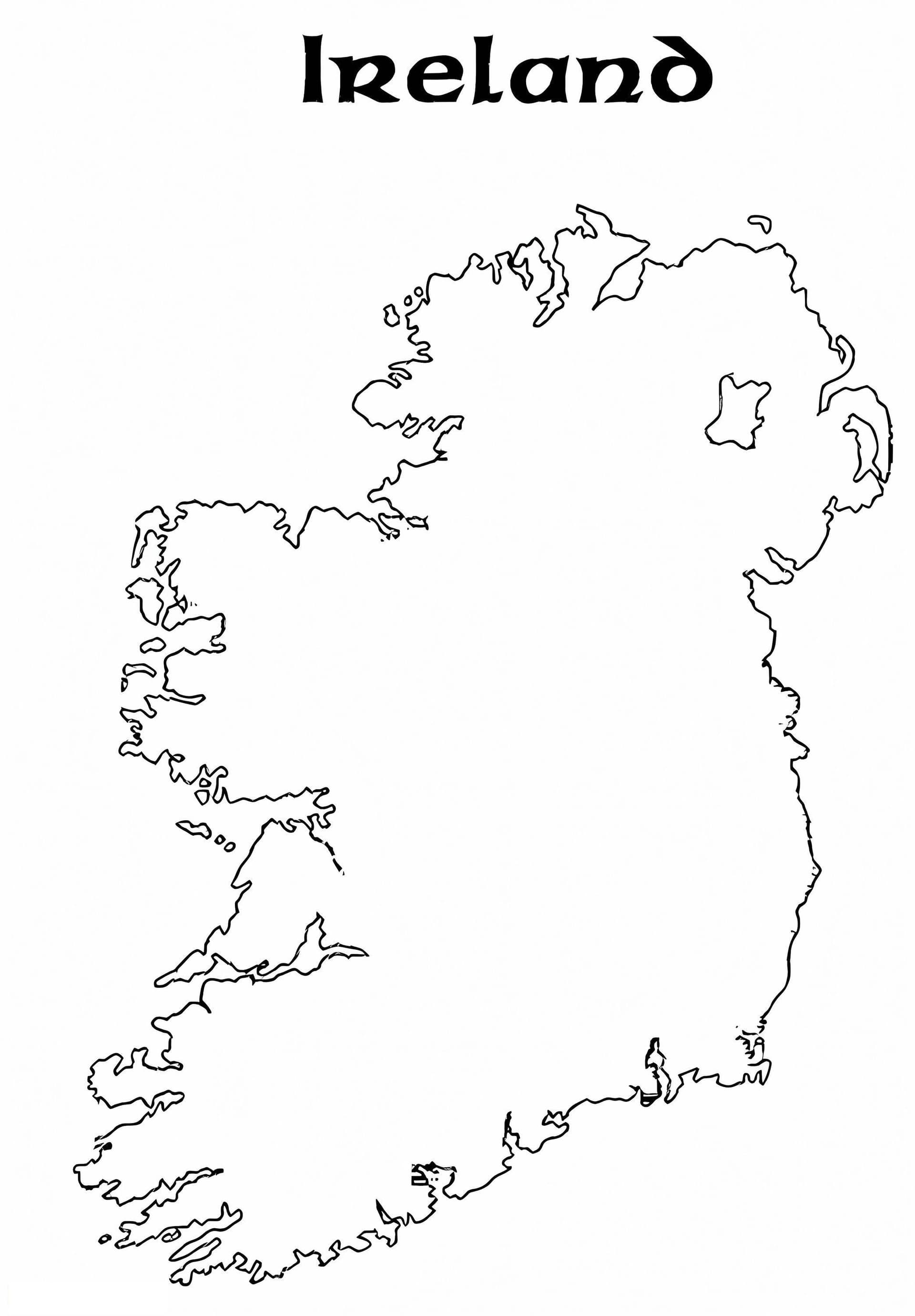 Map Of Ireland 1