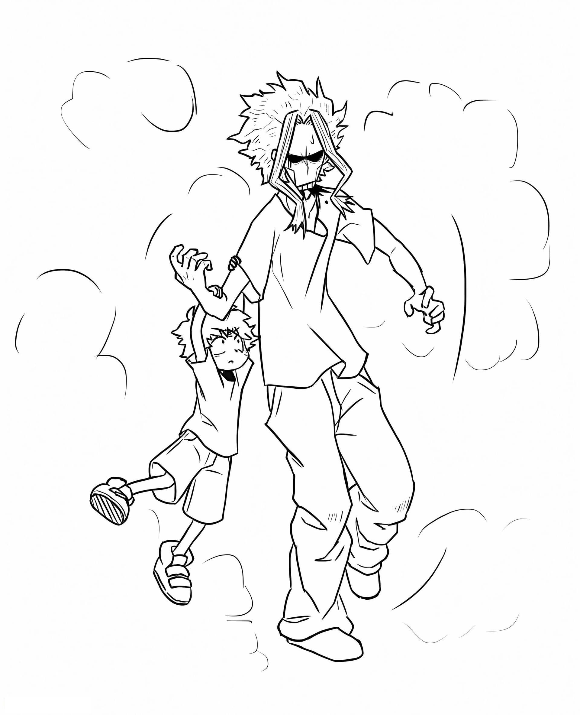 Midoriya Et All Might