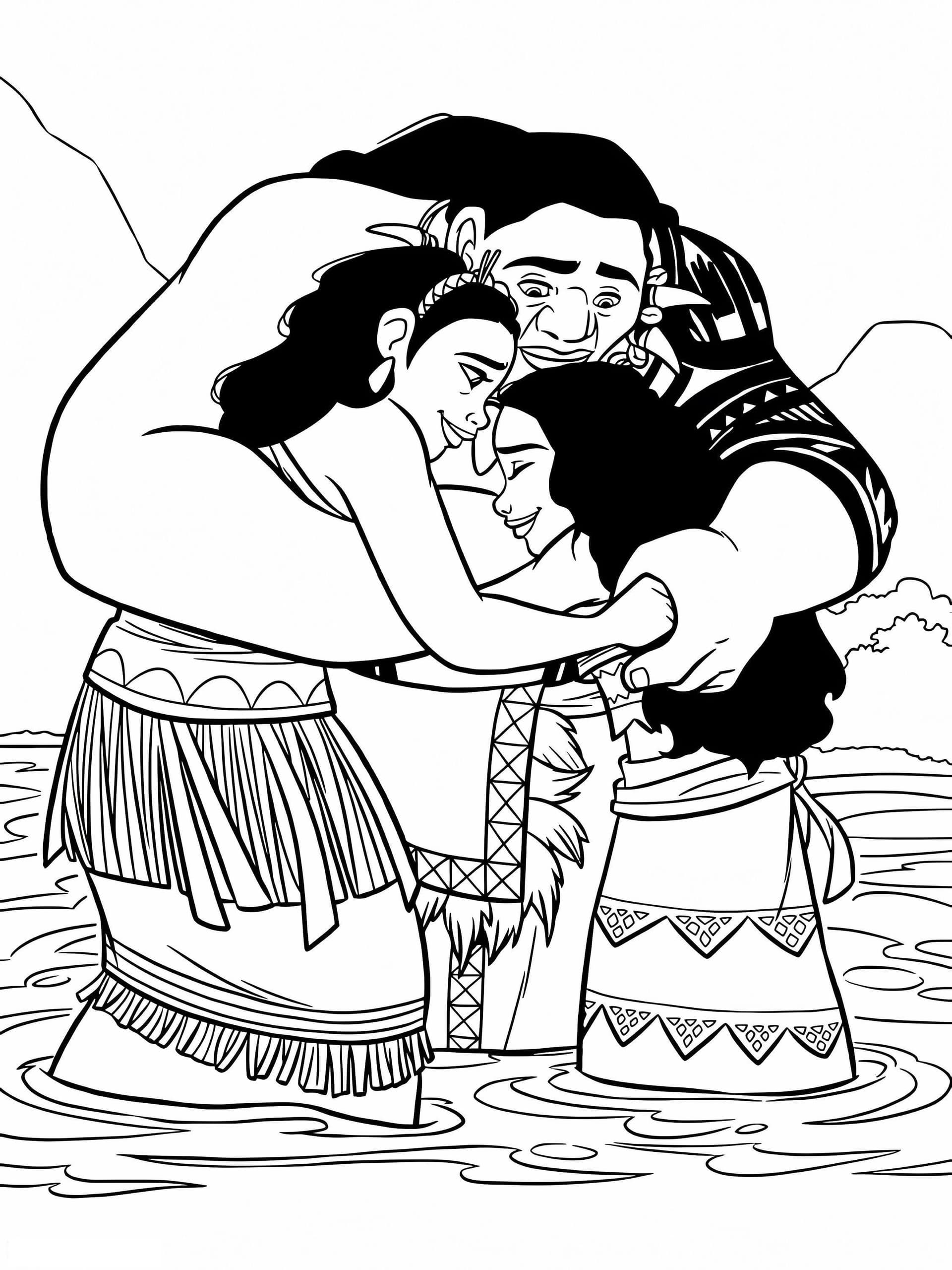 Moana And Family