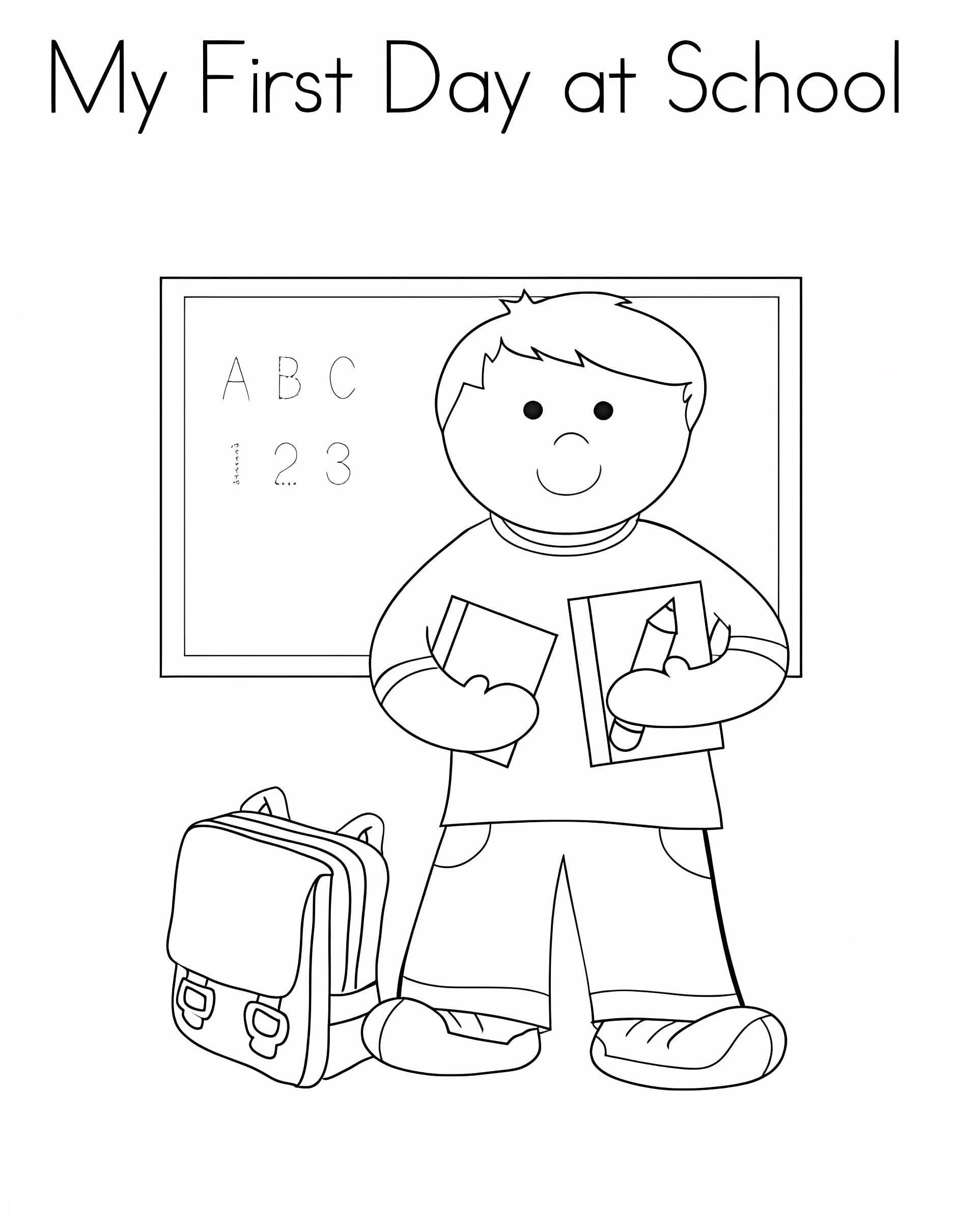 My First Day At School