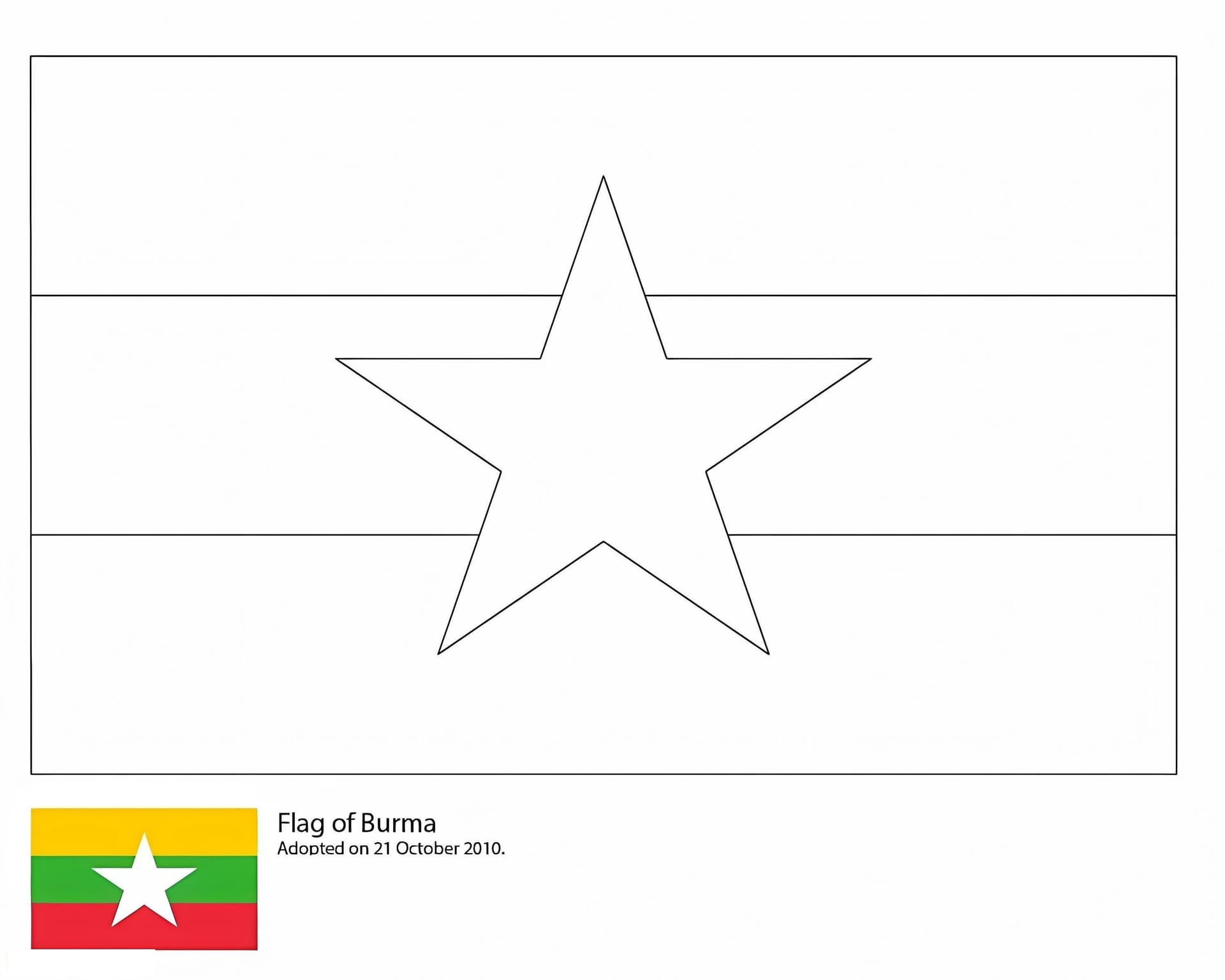 Myanmar Flag