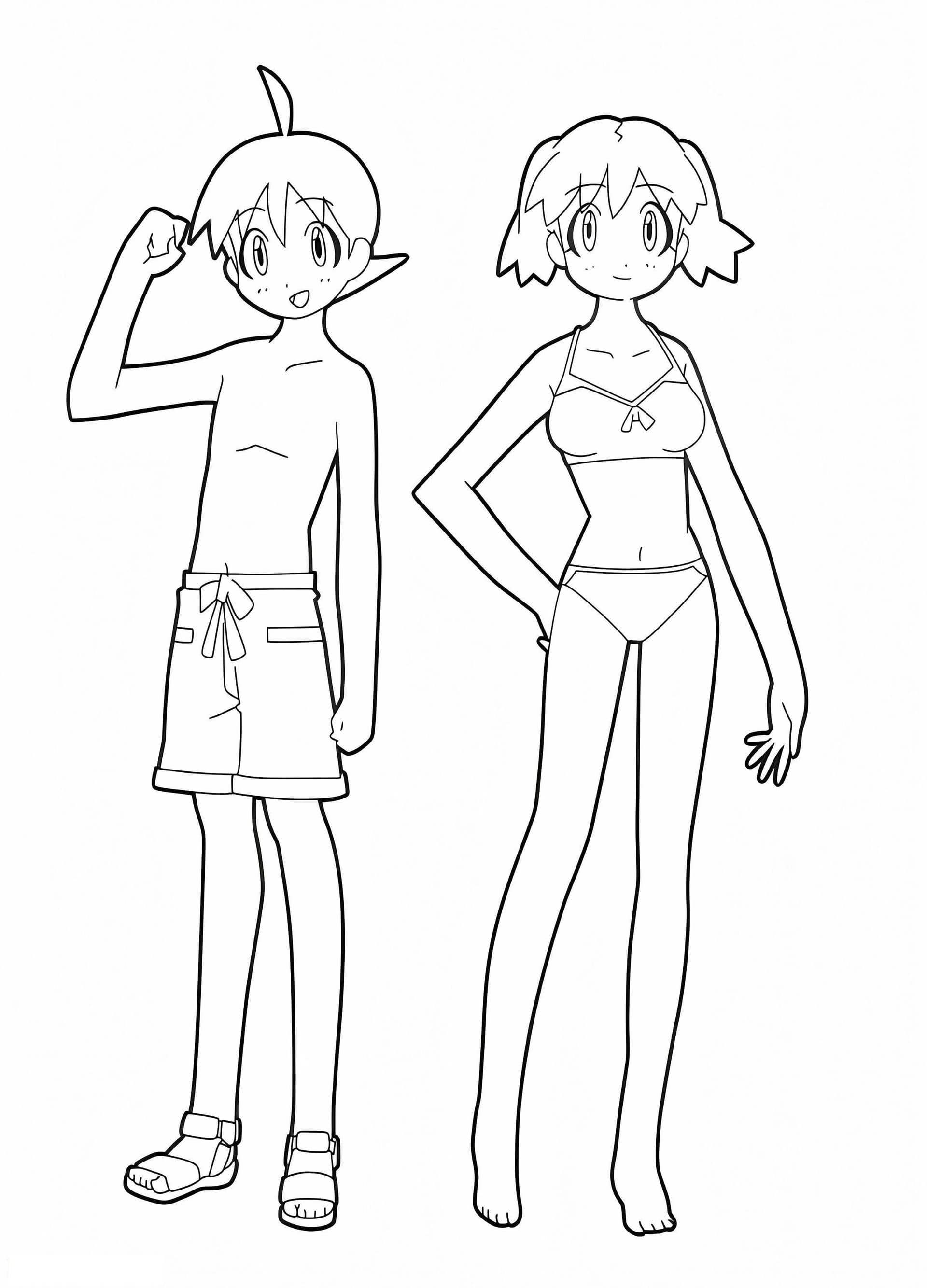 Natsumi And Fuyuki Hinata