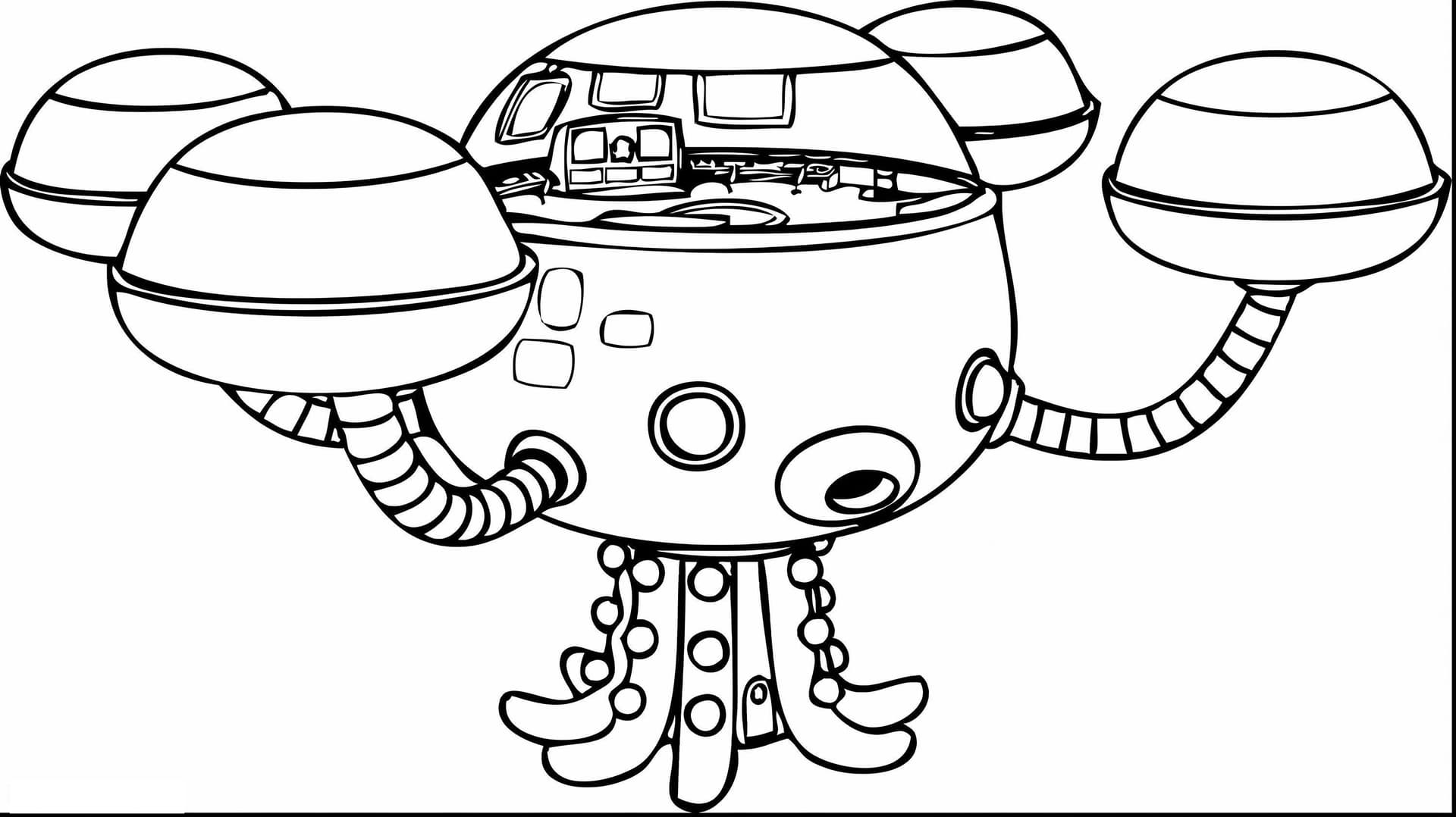 Spaceship Octonauts